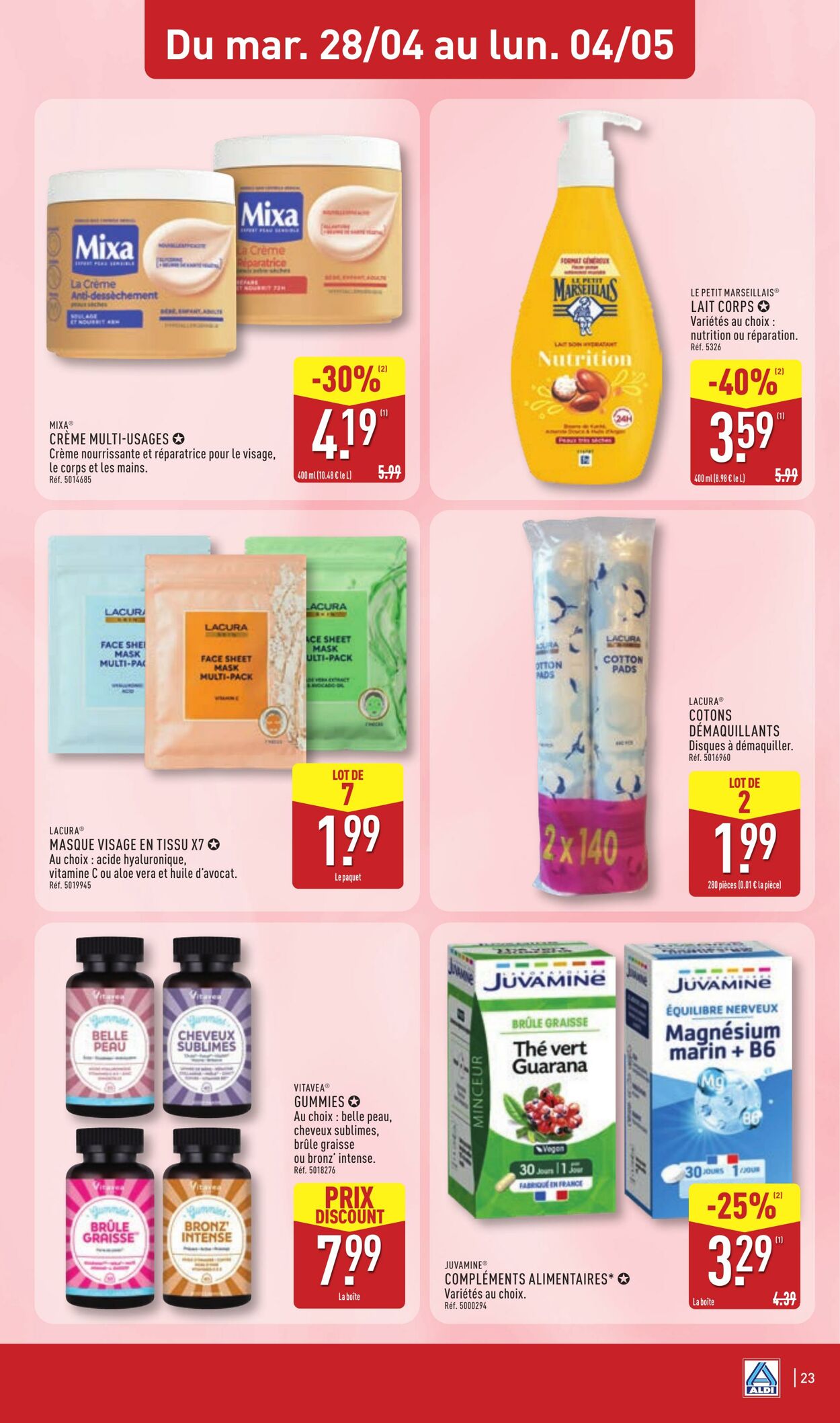 Catalogue Aldi 28.04.2026 - 04.05.2026