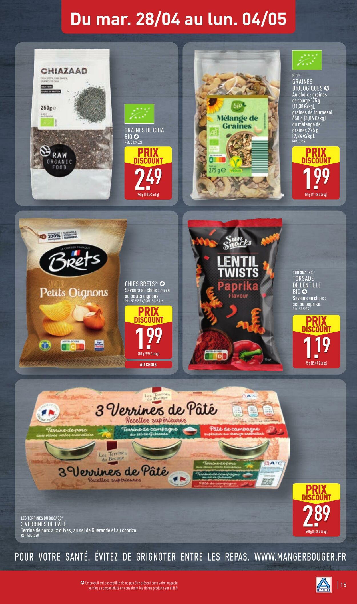 Catalogue Aldi 28.04.2026 - 04.05.2026