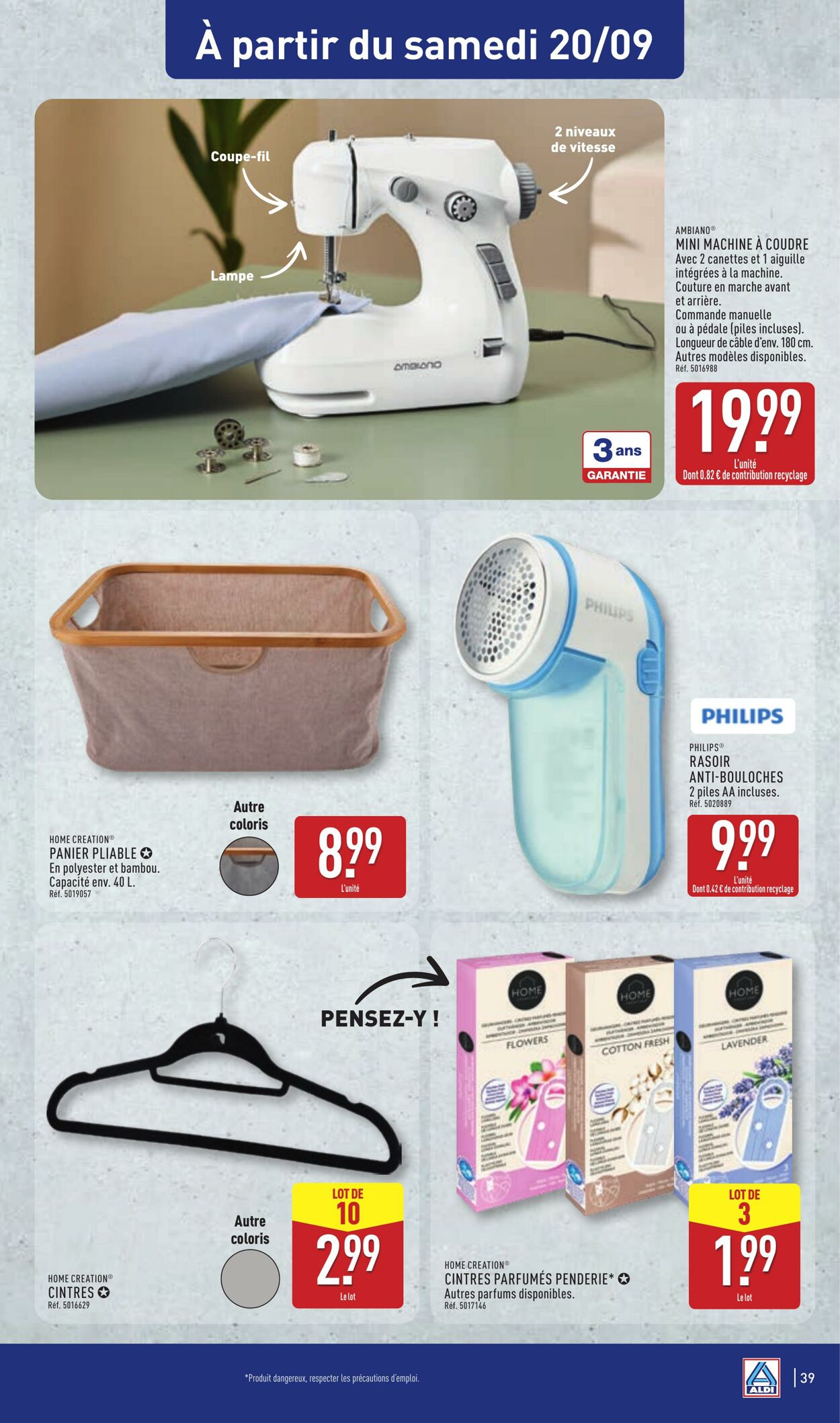 Catalogue Aldi 09.09.2025 - 15.09.2025