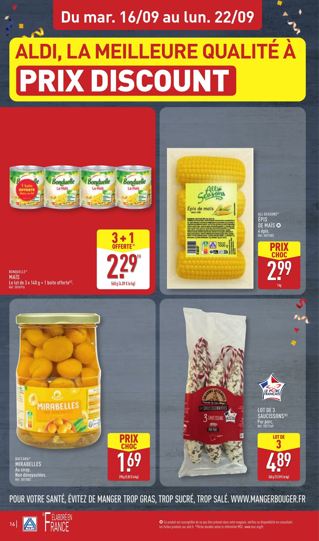 Catalogue Aldi 09.09.2025 - 15.09.2025