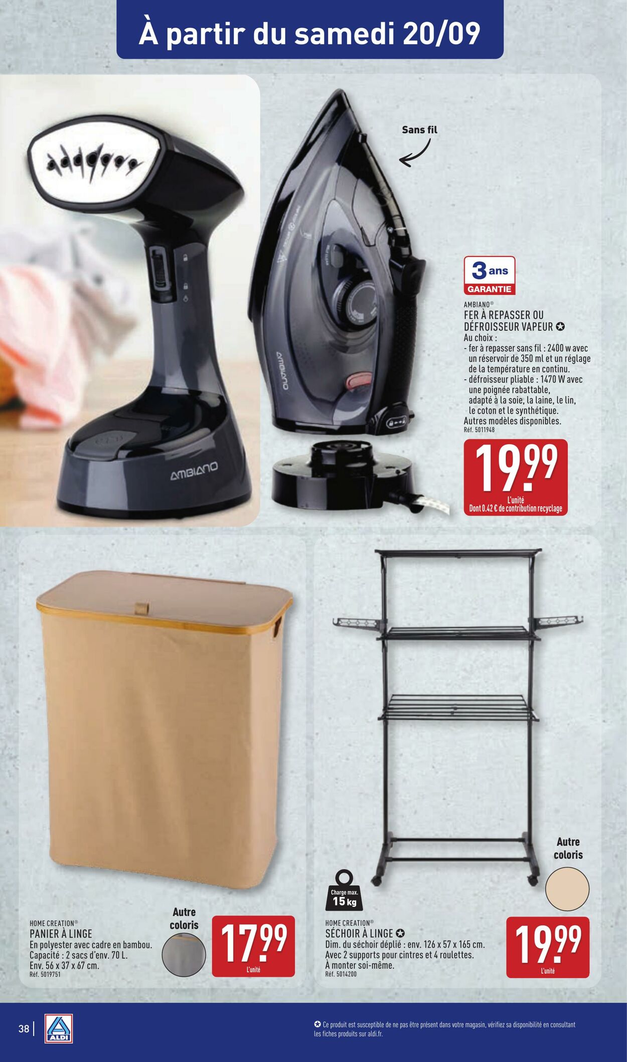 Catalogue Aldi 09.09.2025 - 15.09.2025