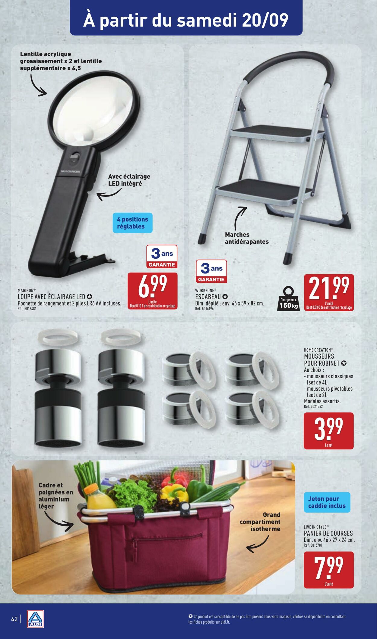 Catalogue Aldi 09.09.2025 - 15.09.2025