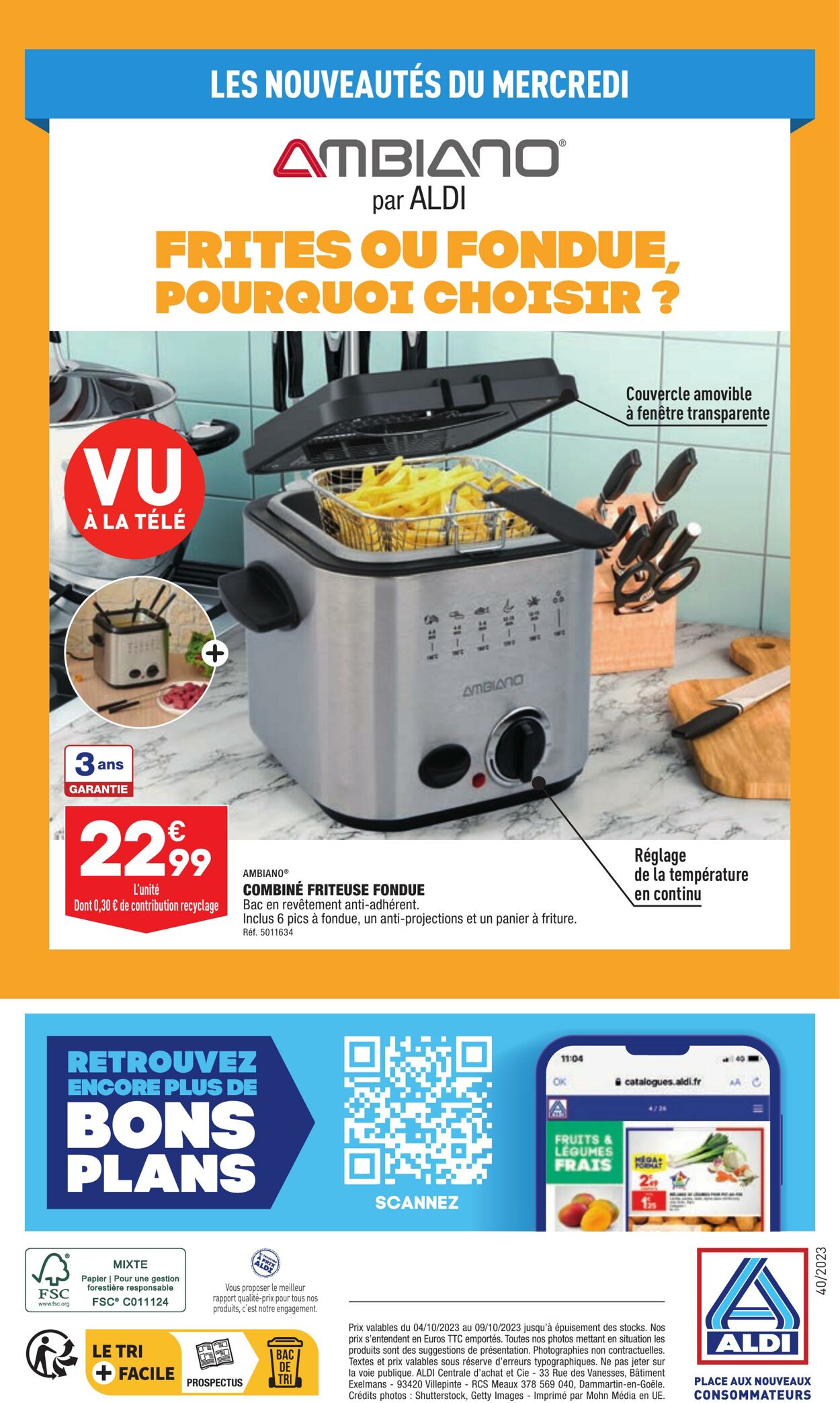 Catalogue Aldi 03.10.2023 - 09.10.2023