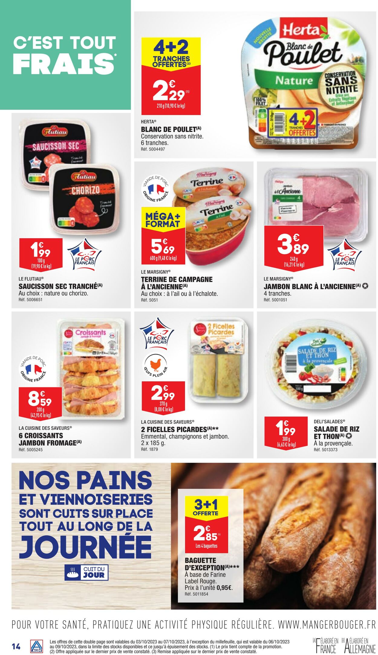 Catalogue Aldi 03.10.2023 - 09.10.2023