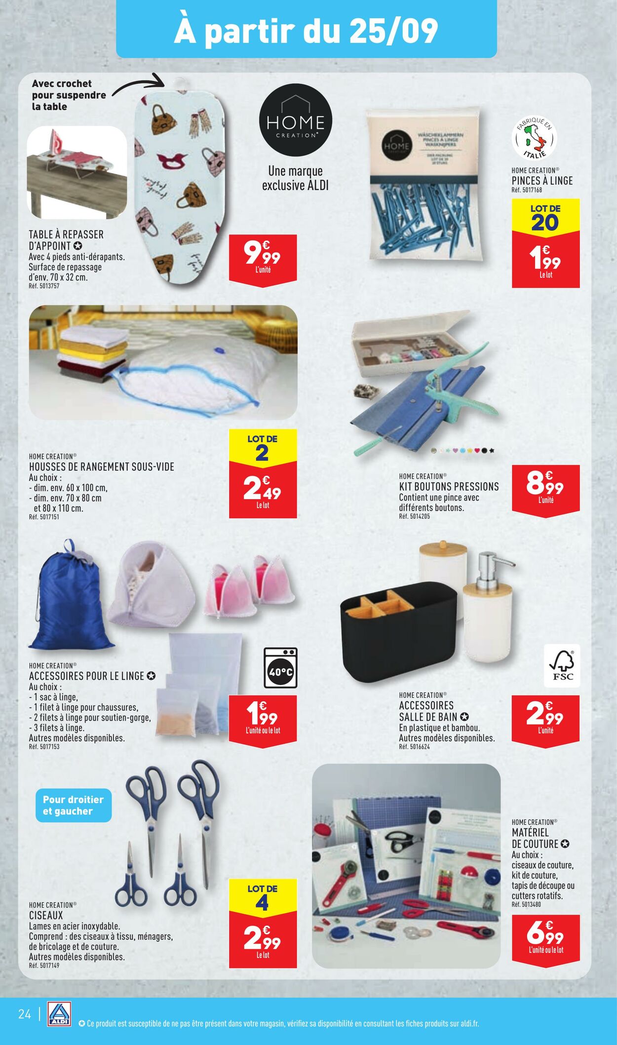 Catalogue Aldi 17.09.2024 - 23.09.2024