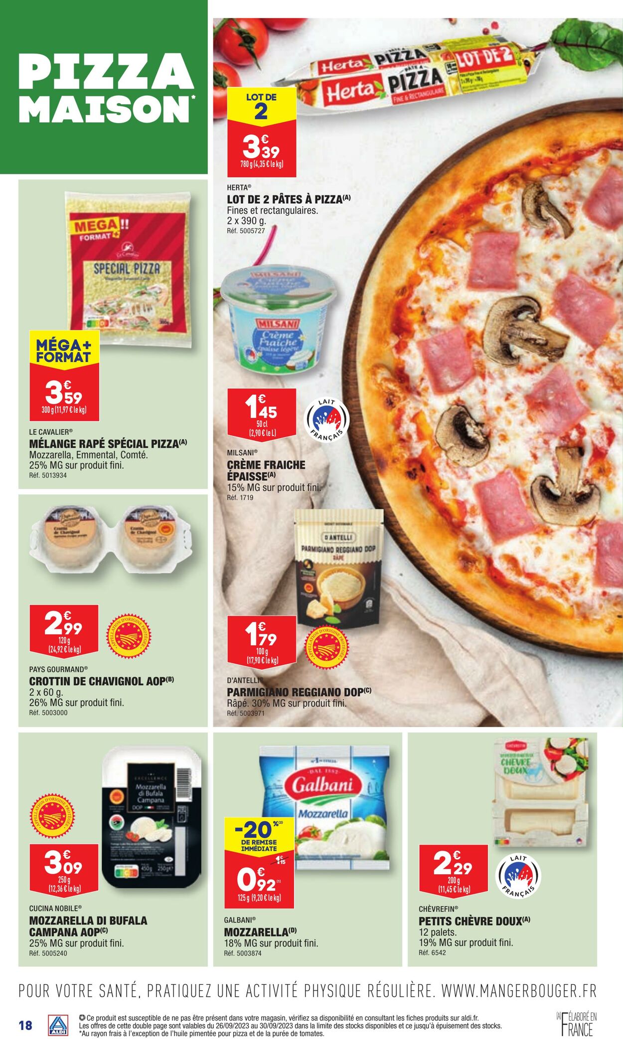 Catalogue Aldi 26.09.2023 - 02.10.2023