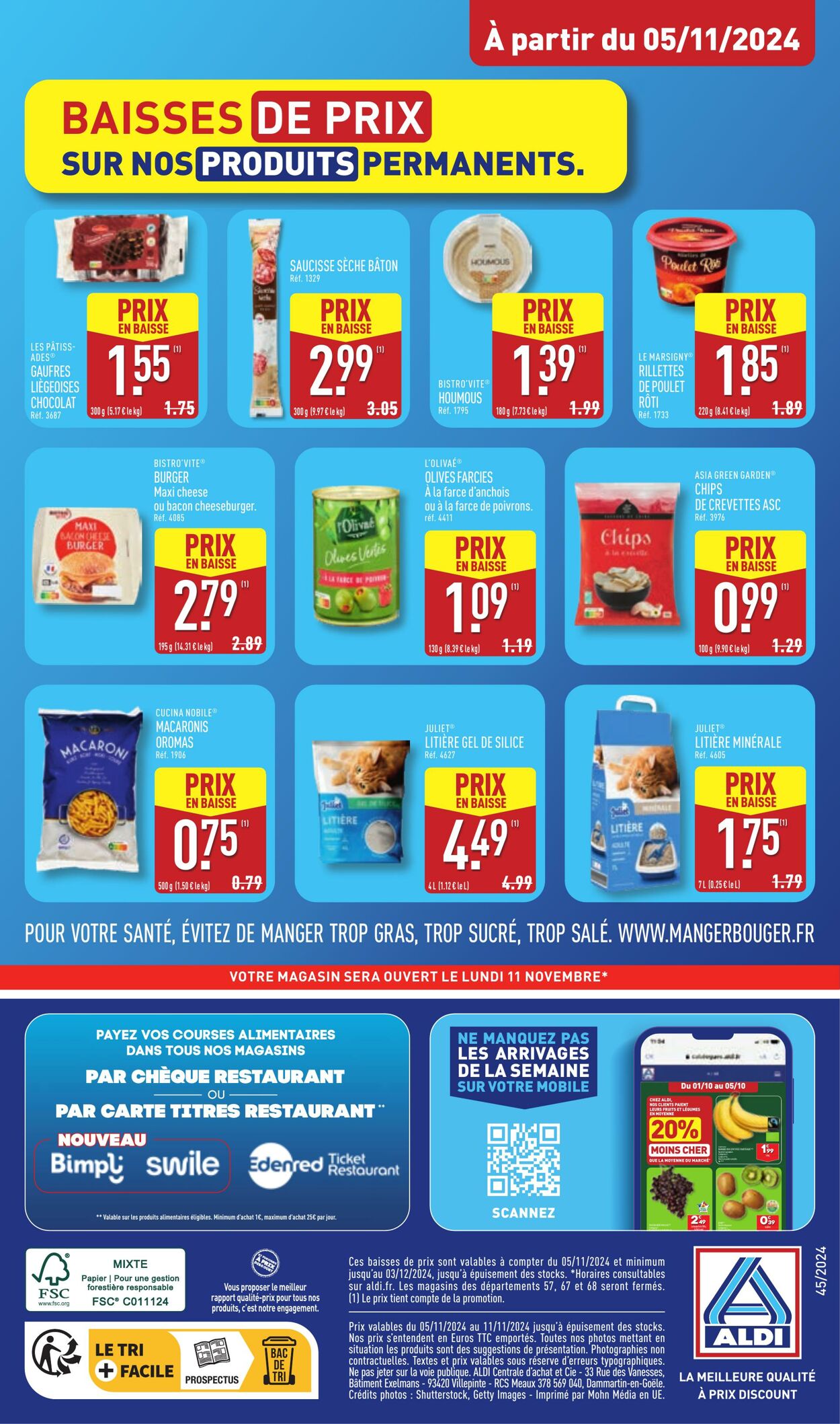 Catalogue Aldi 29.10.2024 - 04.11.2024