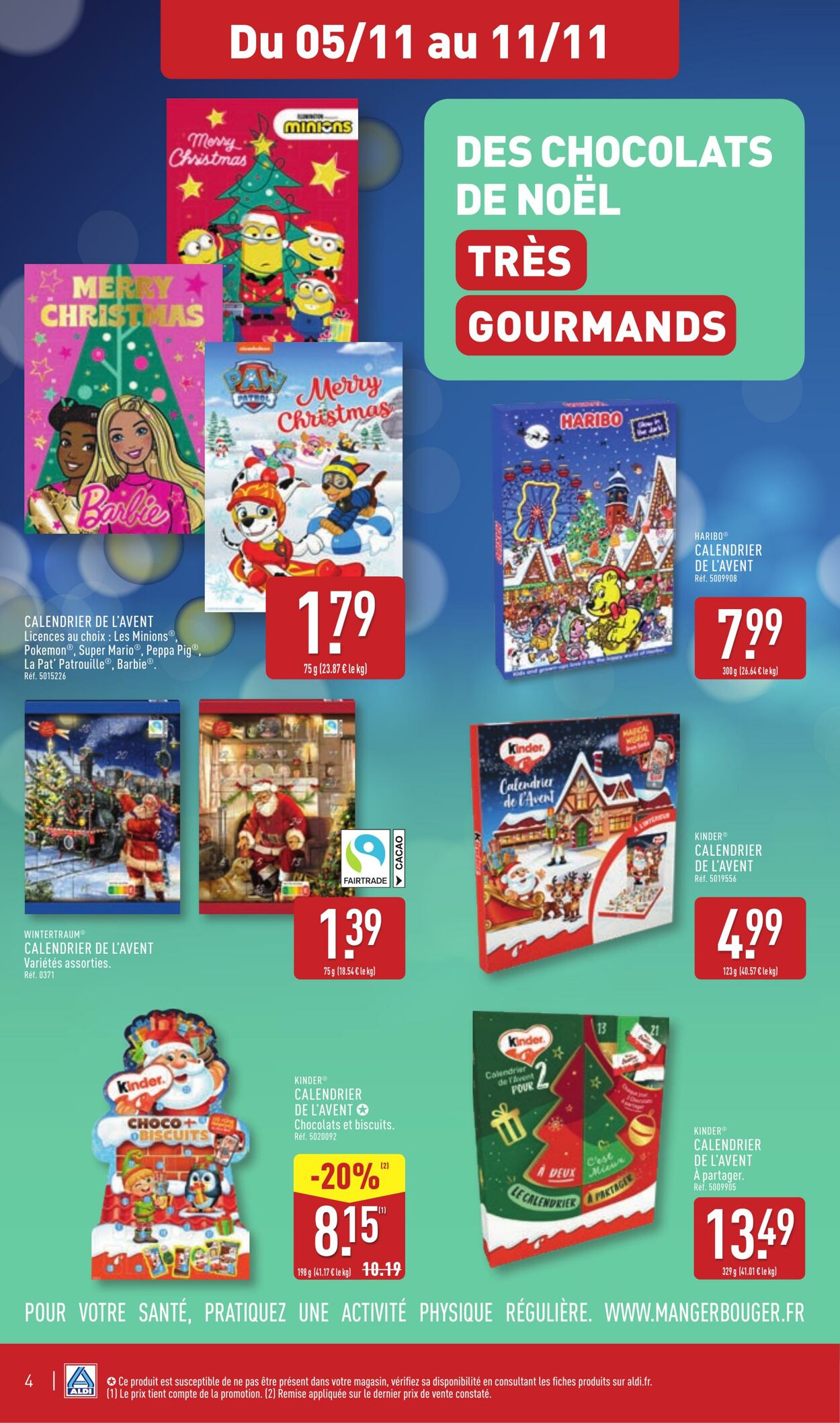 Catalogue Aldi 29.10.2024 - 04.11.2024