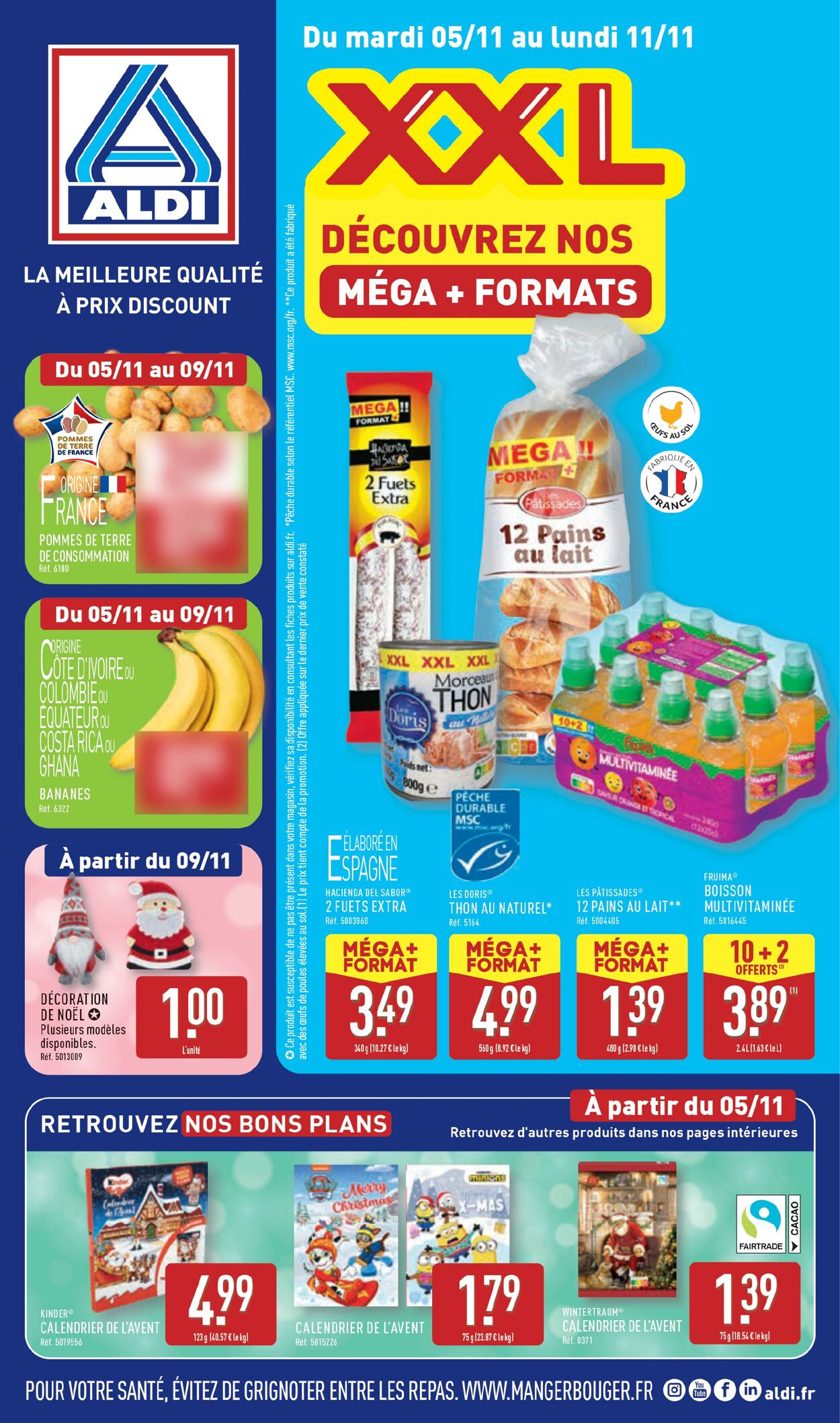 Catalogue Aldi - Nos catalogues 29 oct. 2024 - 4 nov. 2024