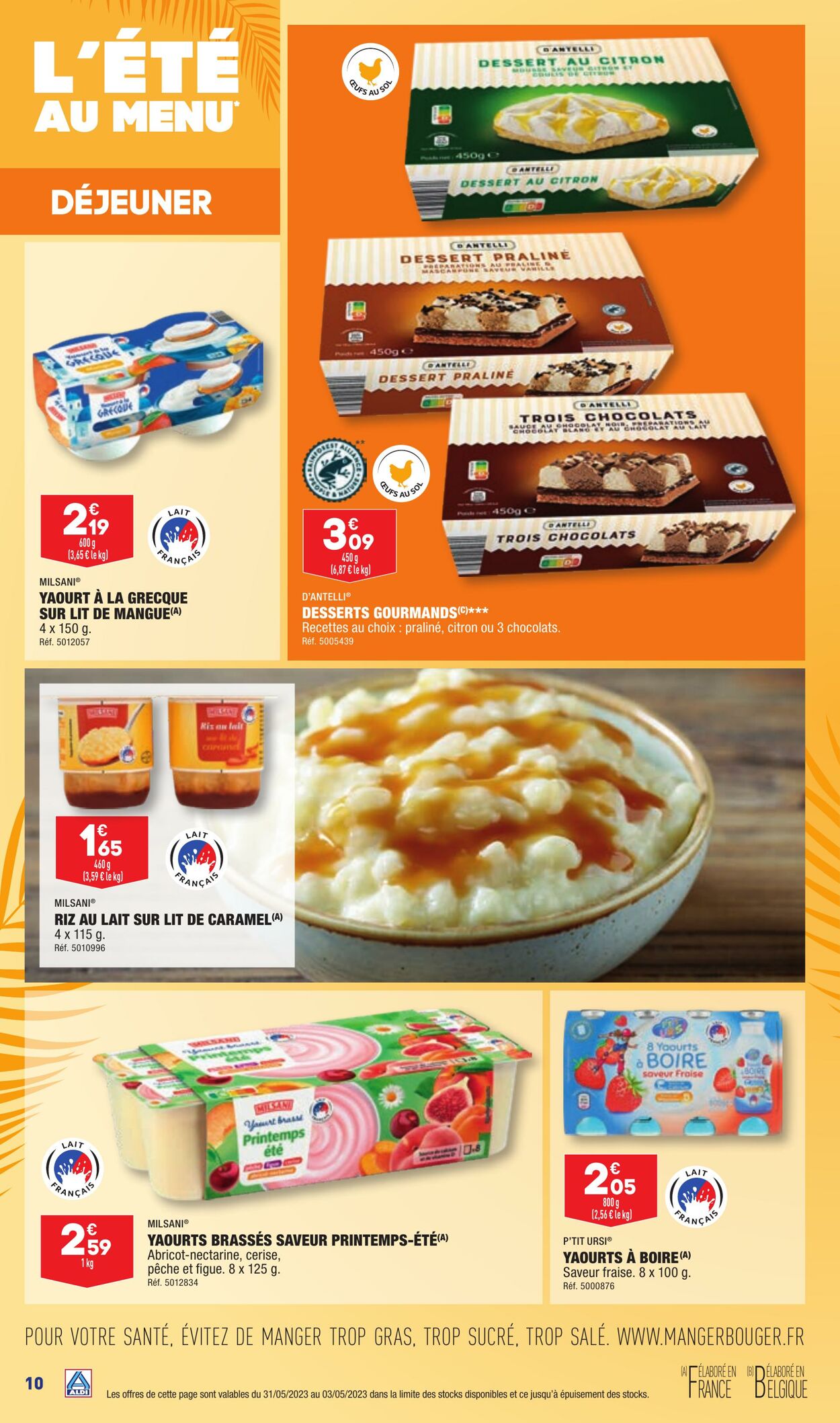 Catalogue Aldi 31.05.2023 - 05.06.2023