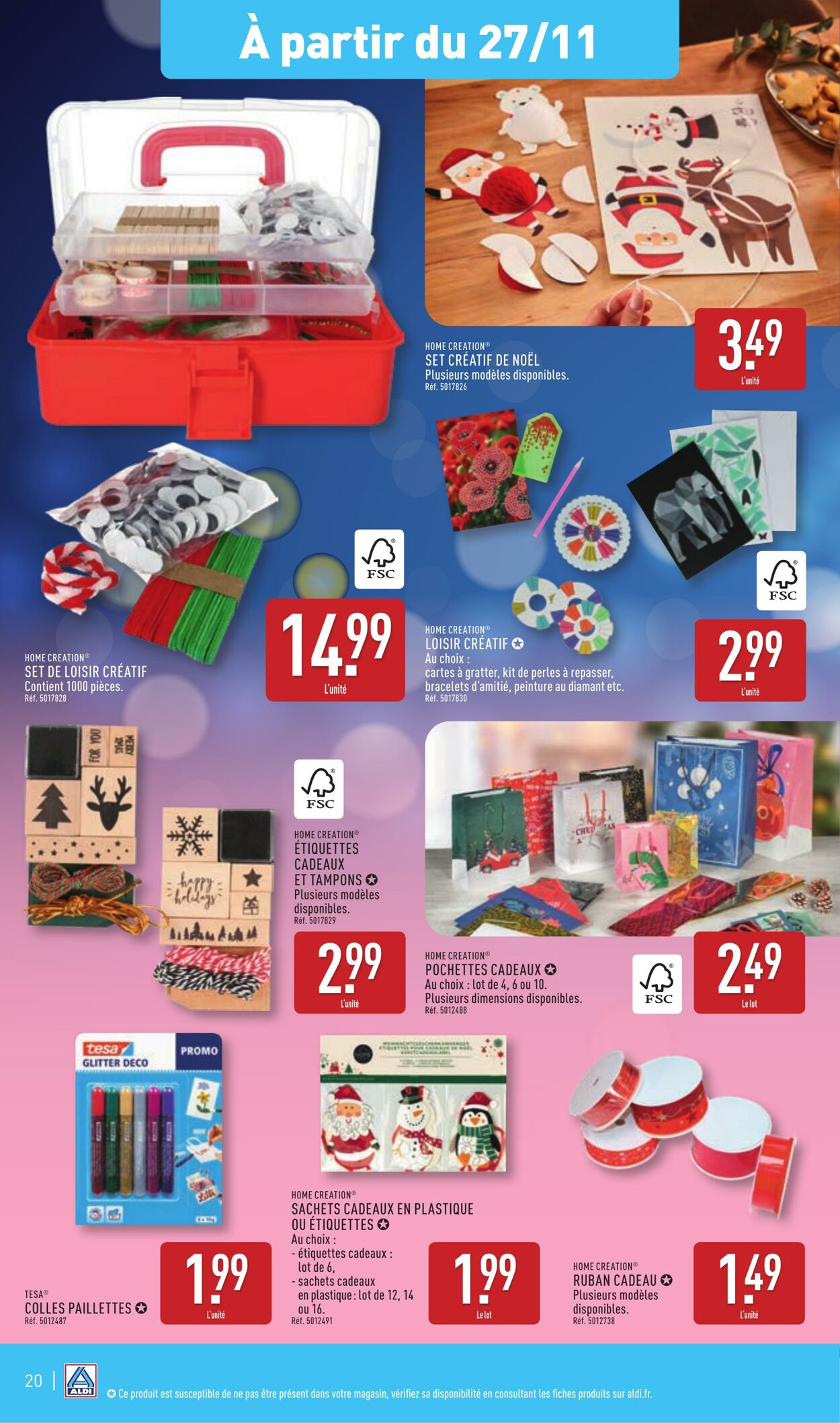 Catalogue Aldi 19.11.2024 - 25.11.2024