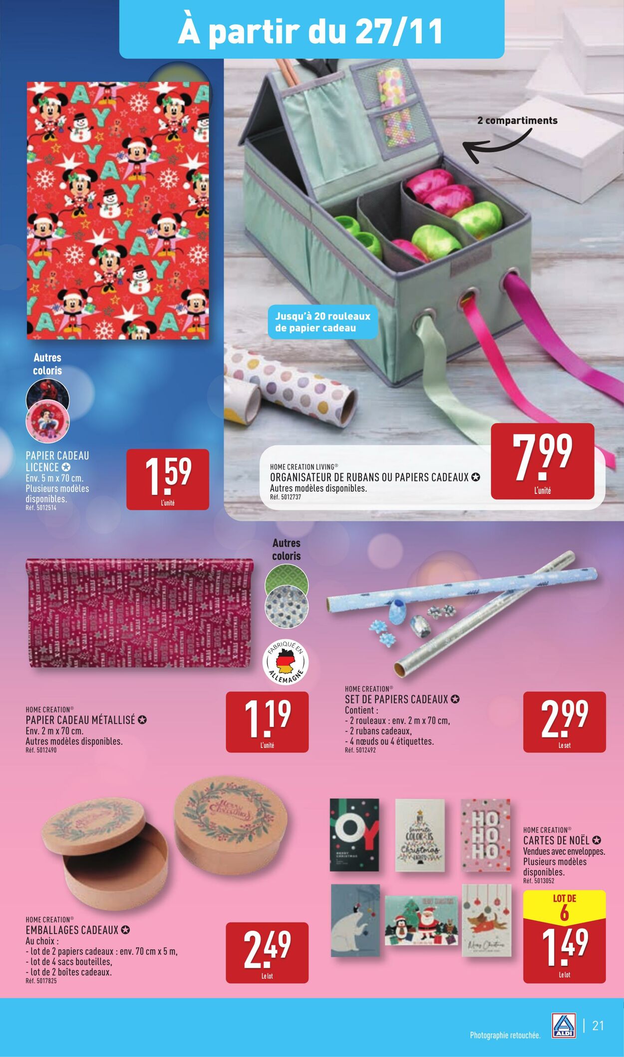 Catalogue Aldi 19.11.2024 - 25.11.2024