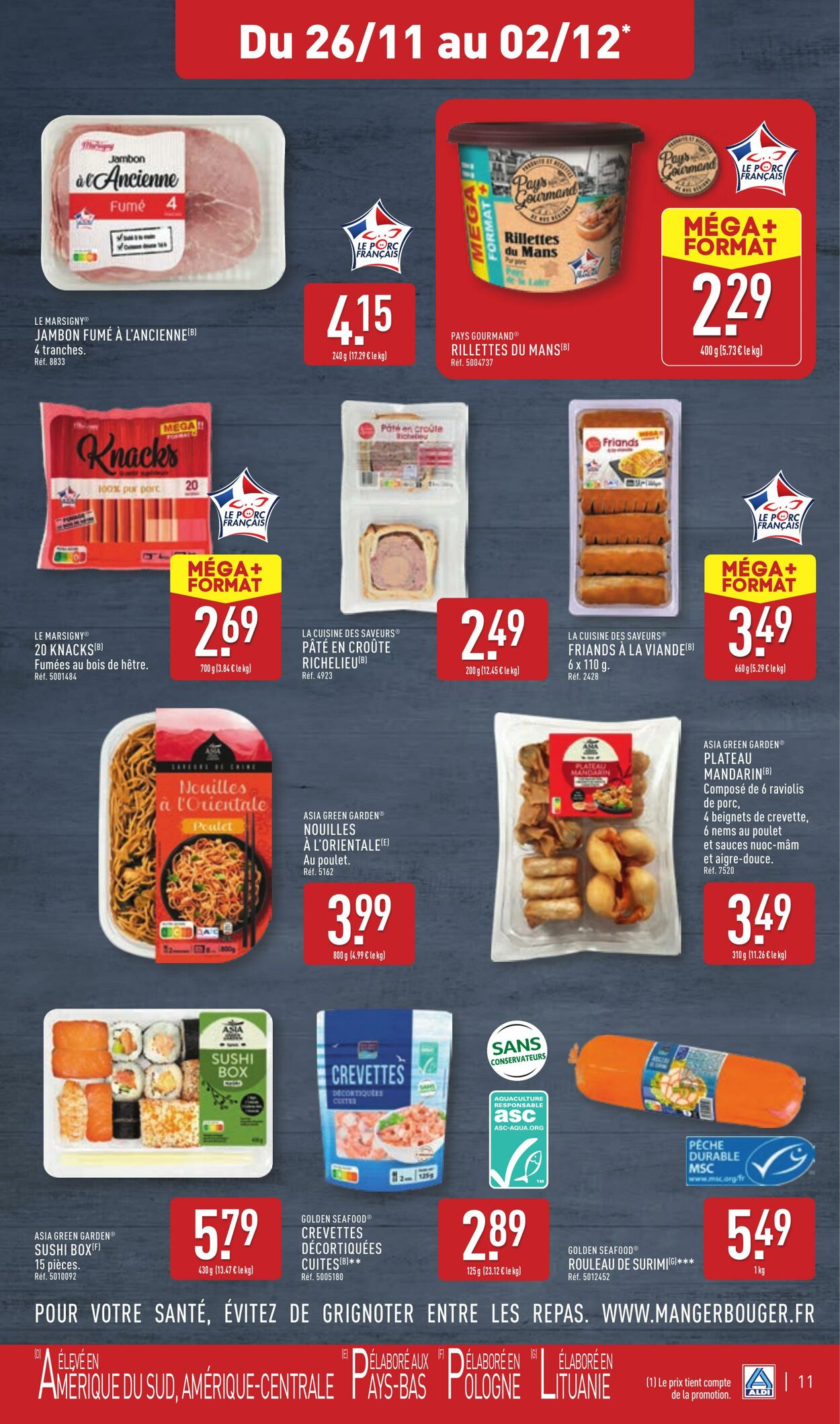 Catalogue Aldi 19.11.2024 - 25.11.2024