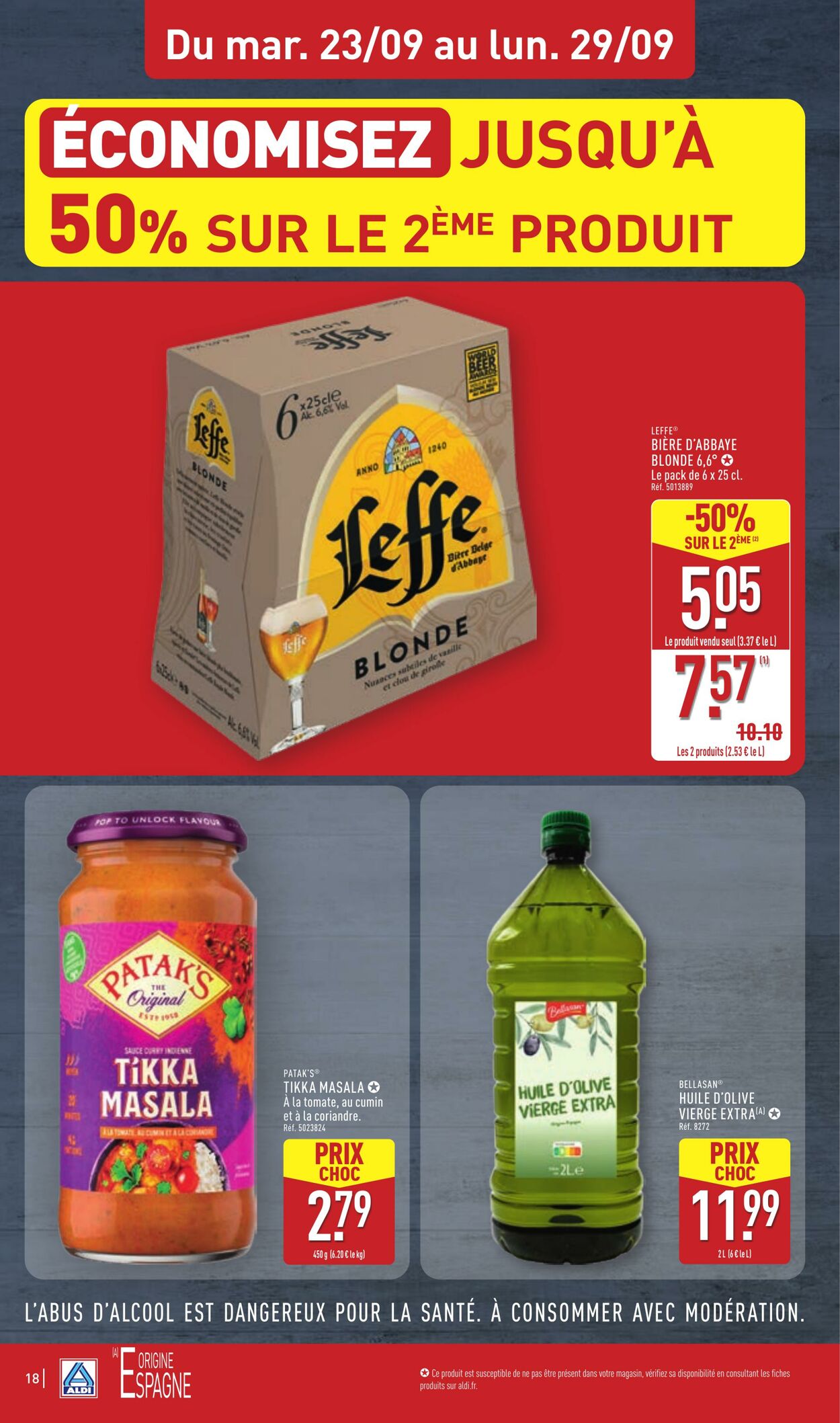 Catalogue Aldi 16.09.2025 - 22.09.2025