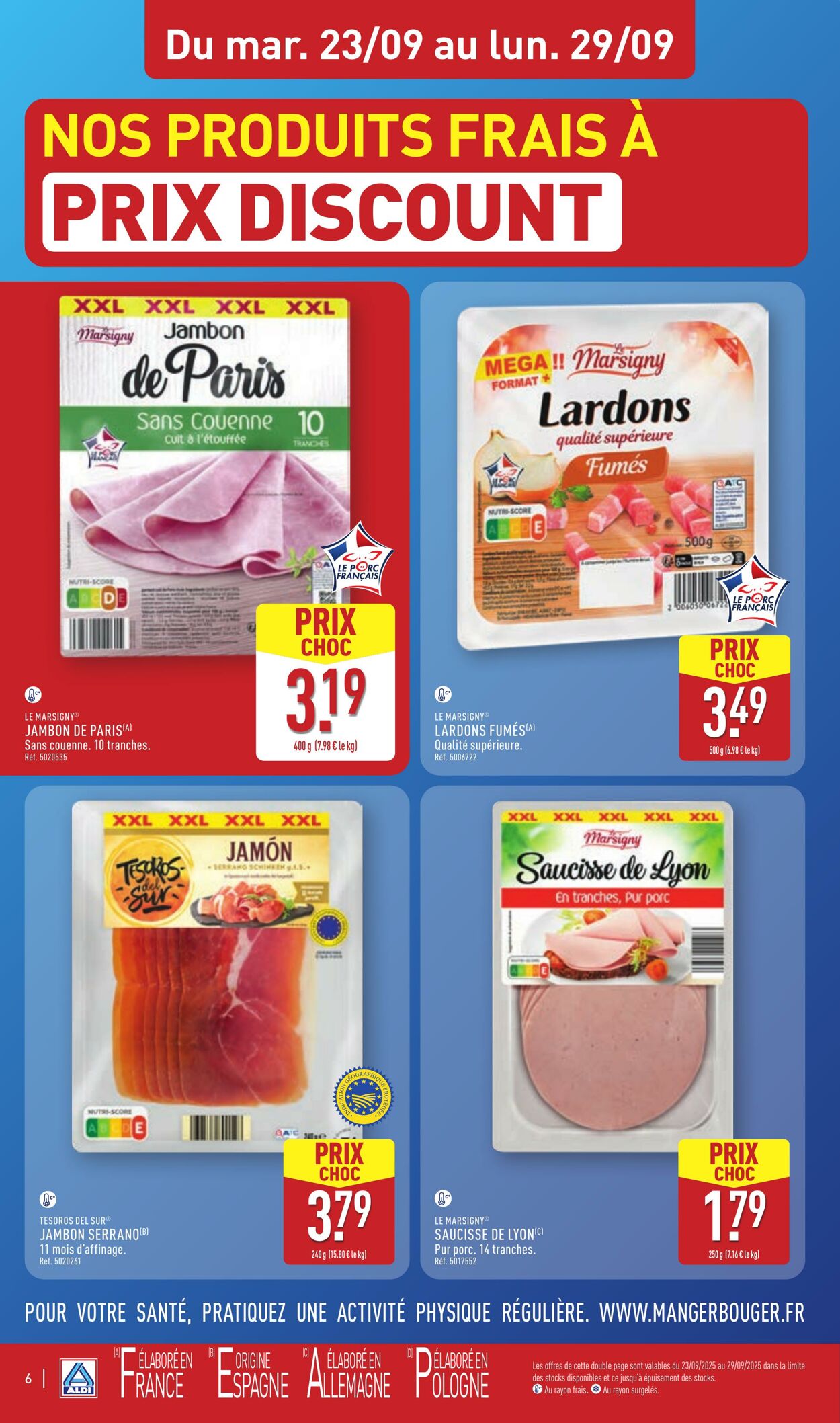 Catalogue Aldi 16.09.2025 - 22.09.2025