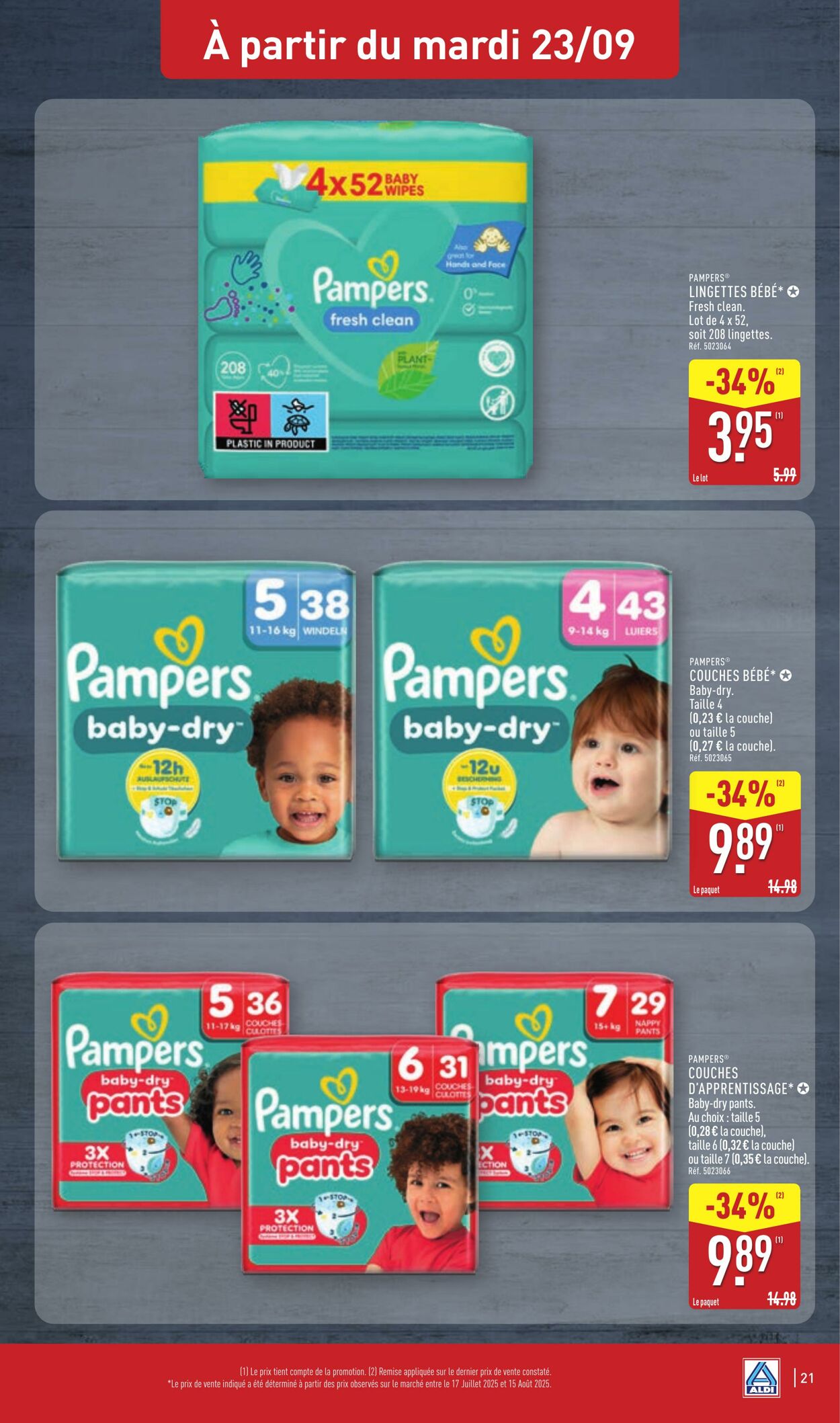 Catalogue Aldi 16.09.2025 - 22.09.2025