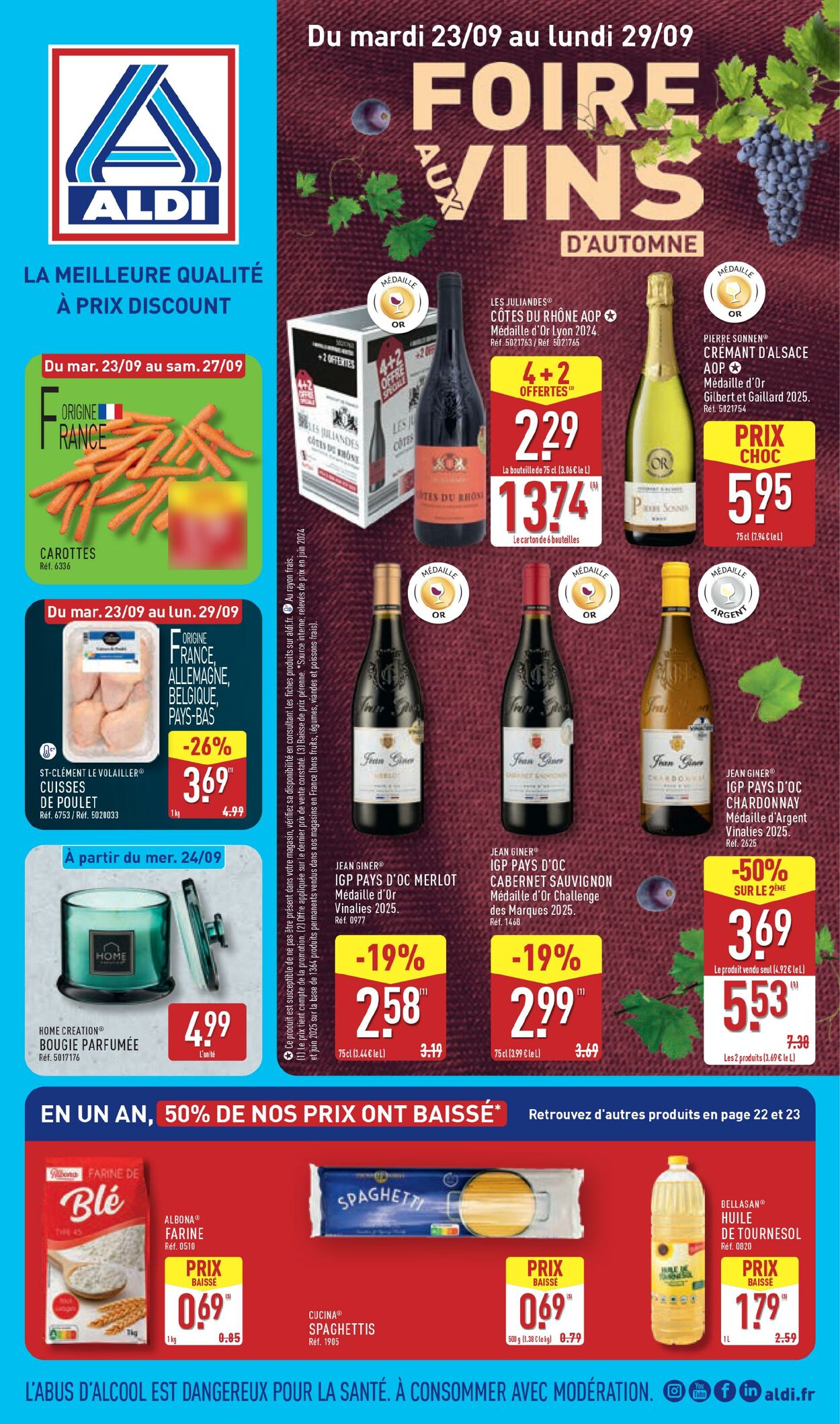 Catalogue Aldi 16.09.2025 - 22.09.2025