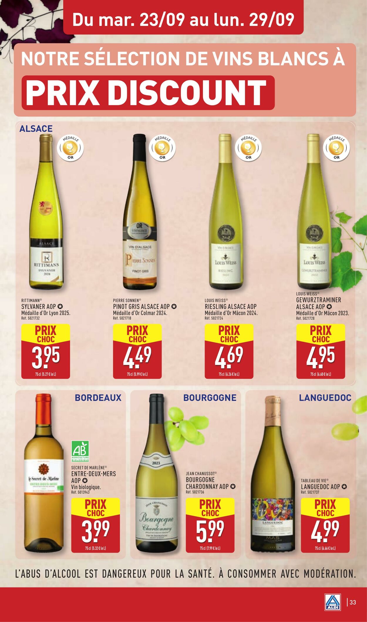 Catalogue Aldi 16.09.2025 - 22.09.2025