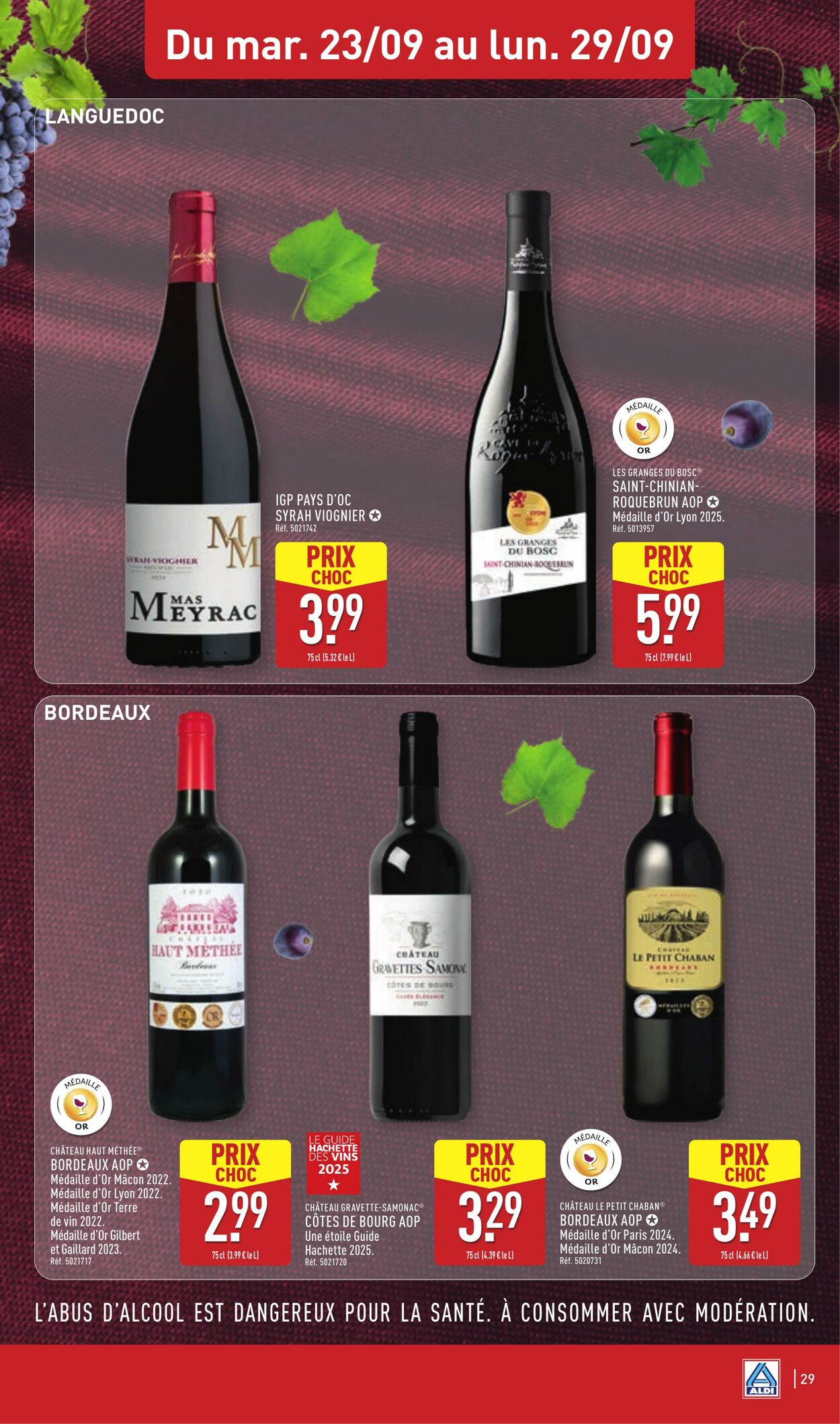 Catalogue Aldi 16.09.2025 - 22.09.2025