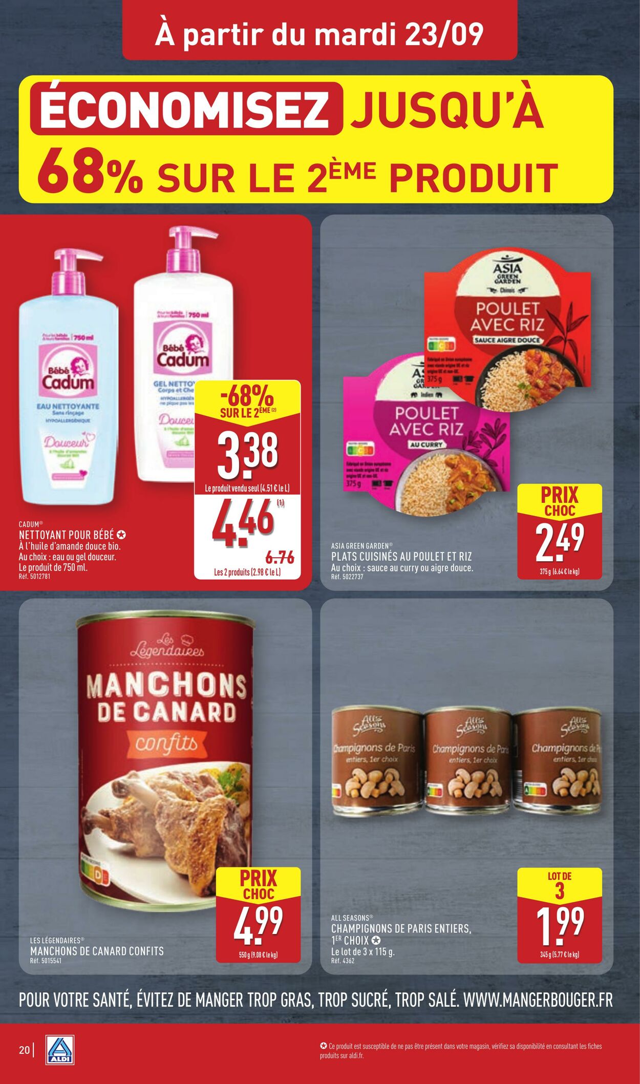 Catalogue Aldi 16.09.2025 - 22.09.2025