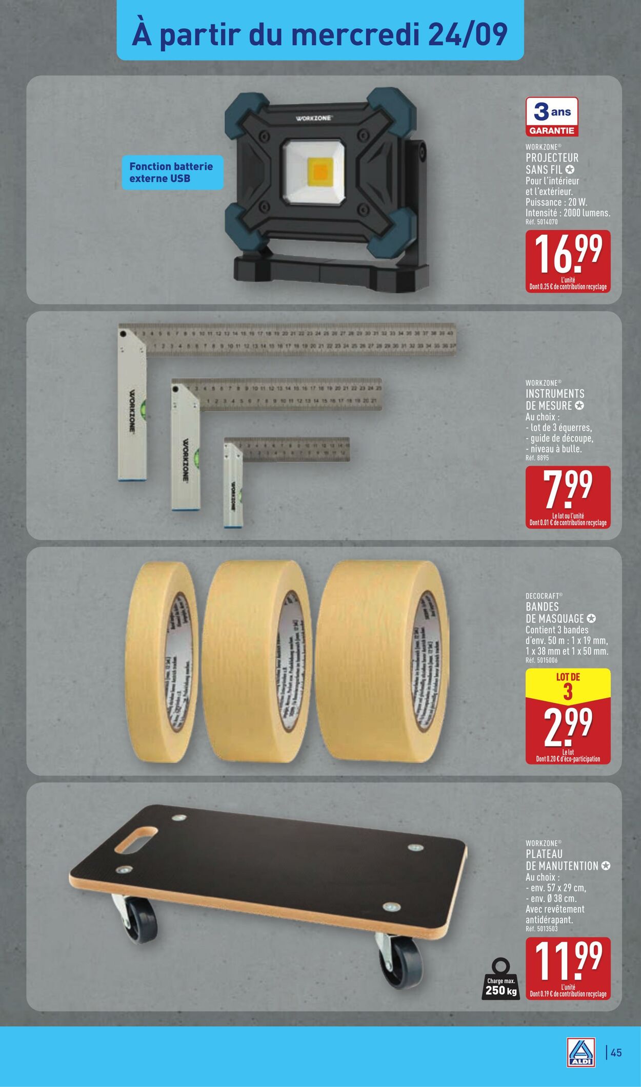 Catalogue Aldi 16.09.2025 - 22.09.2025