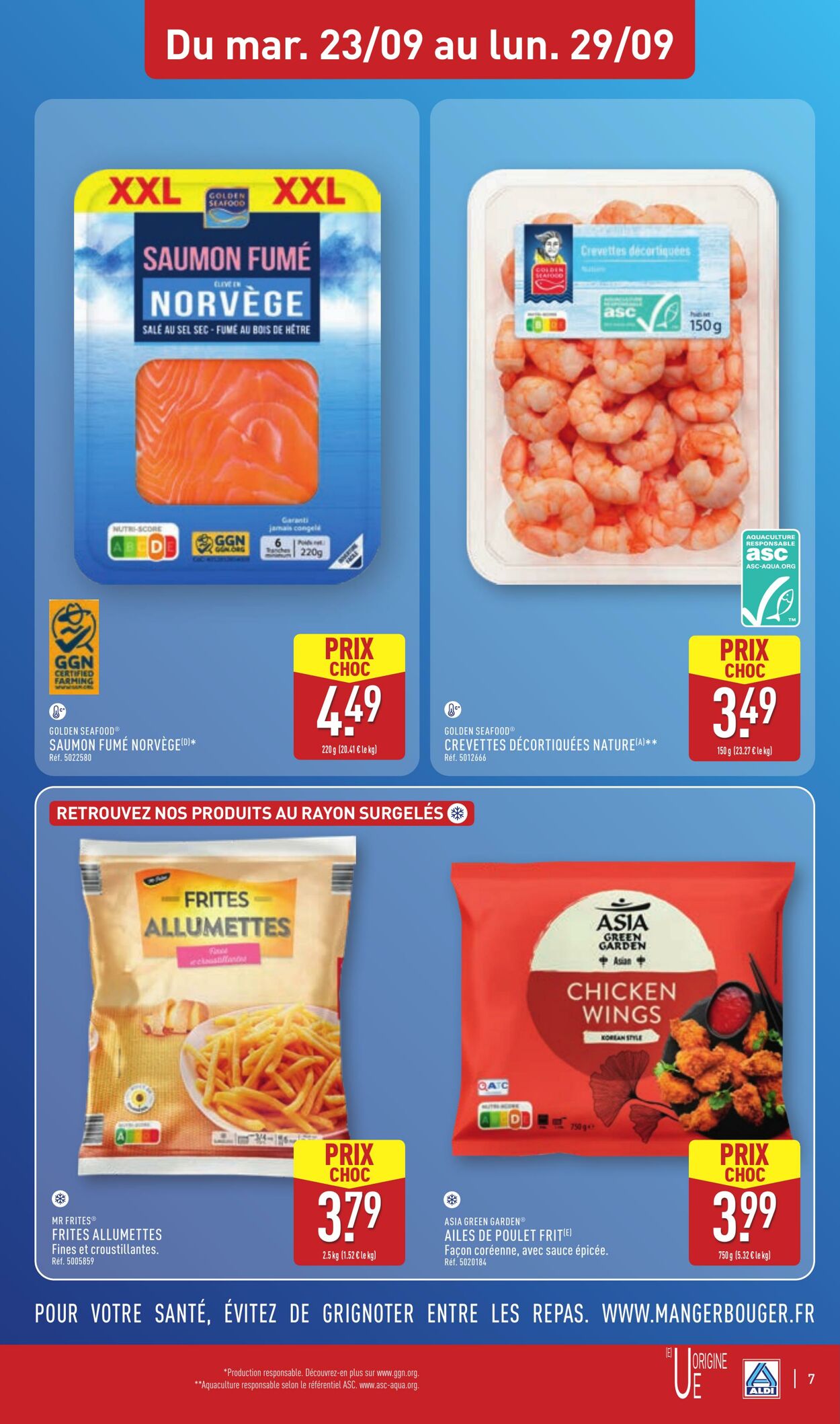 Catalogue Aldi 16.09.2025 - 22.09.2025