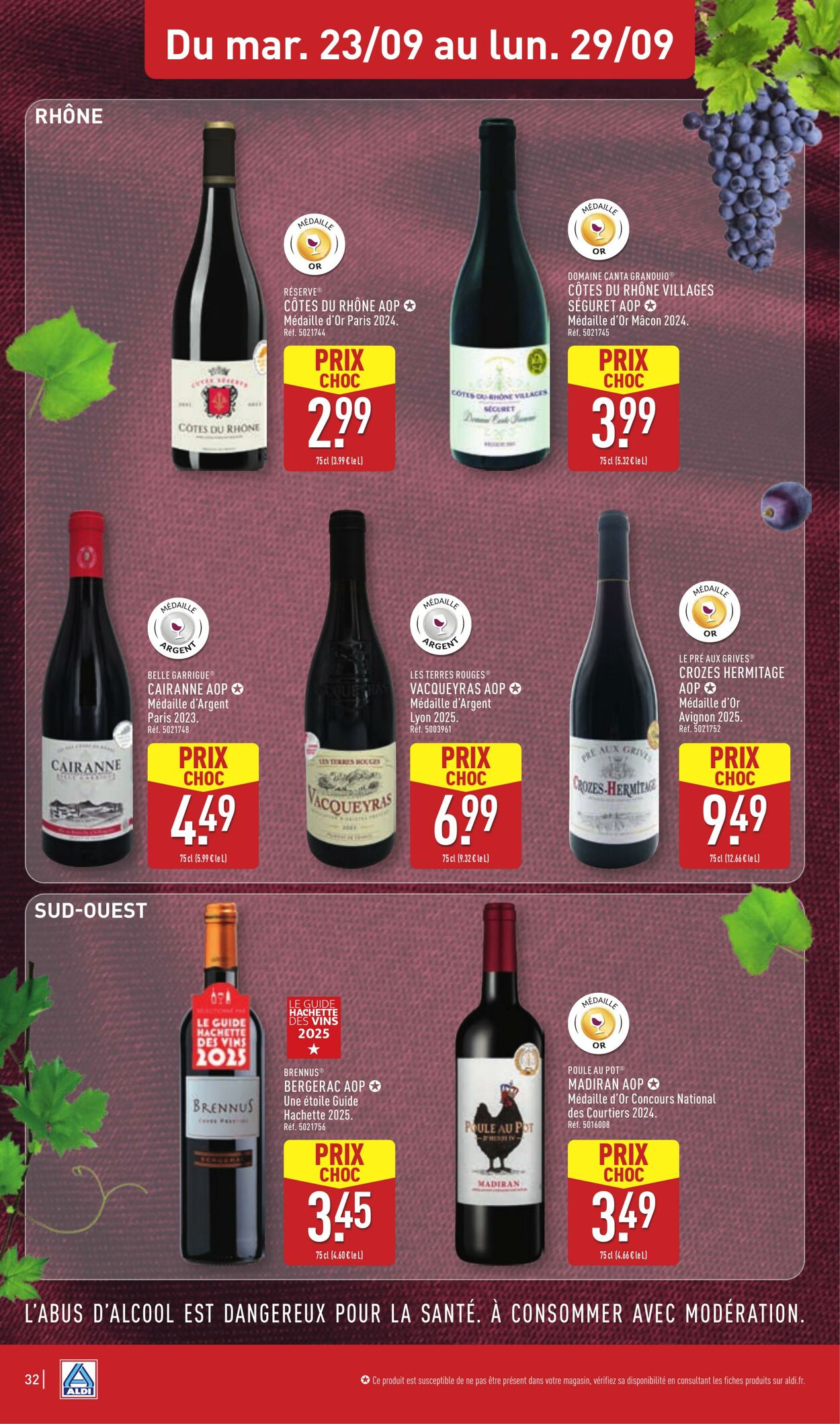 Catalogue Aldi 16.09.2025 - 22.09.2025