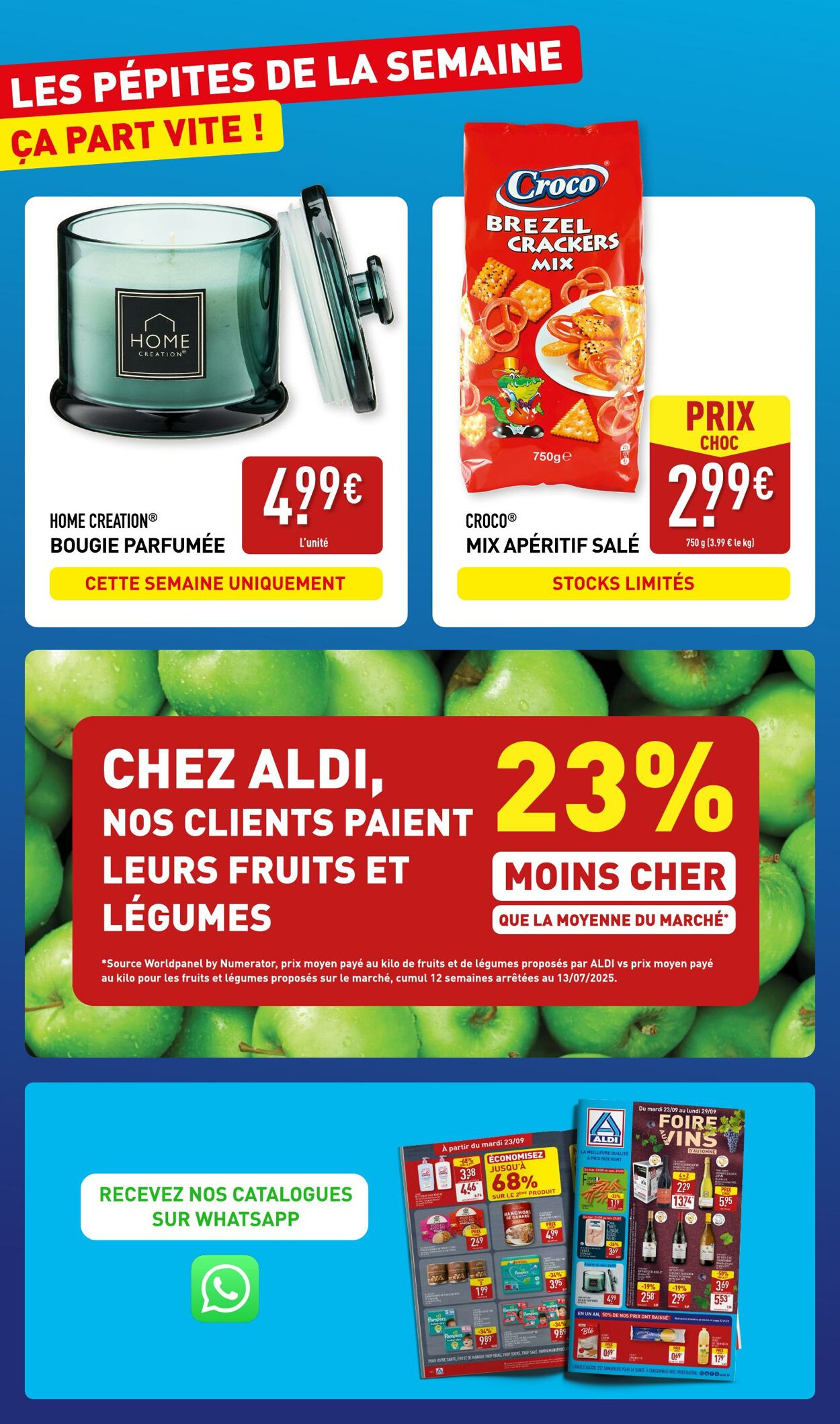 Catalogue Aldi 16.09.2025 - 22.09.2025