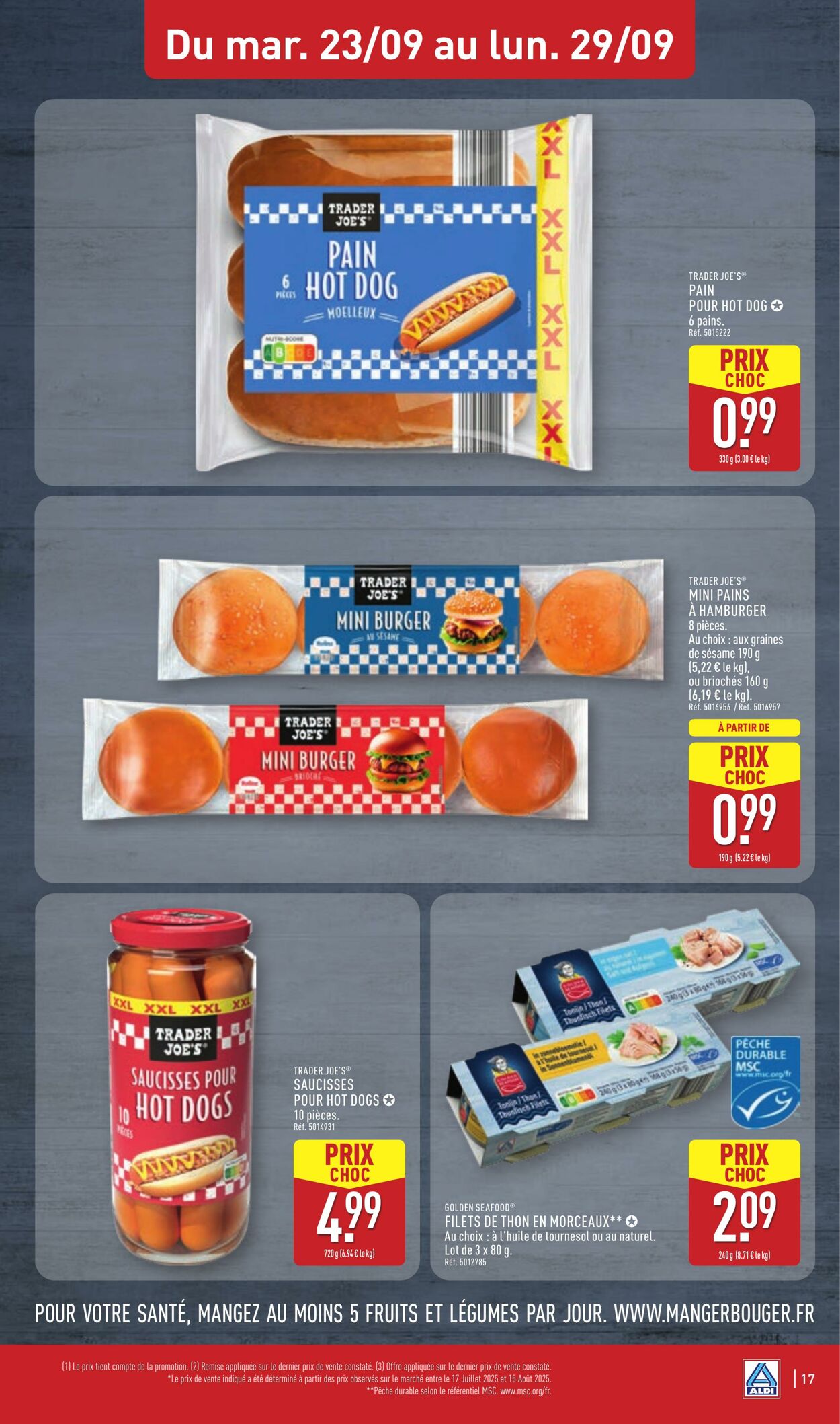 Catalogue Aldi 16.09.2025 - 22.09.2025