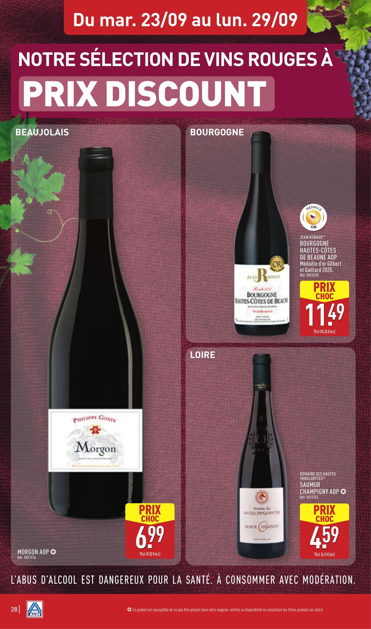 Catalogue Aldi 16.09.2025 - 22.09.2025