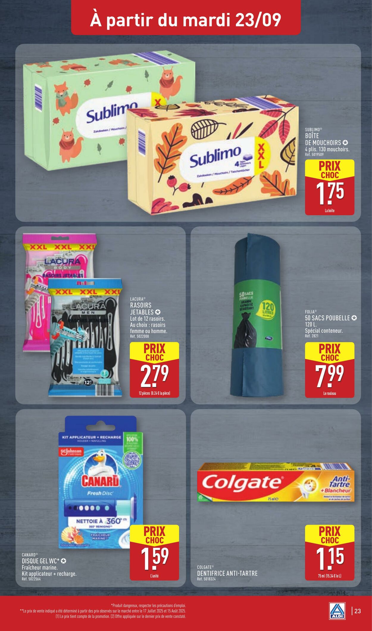 Catalogue Aldi 16.09.2025 - 22.09.2025