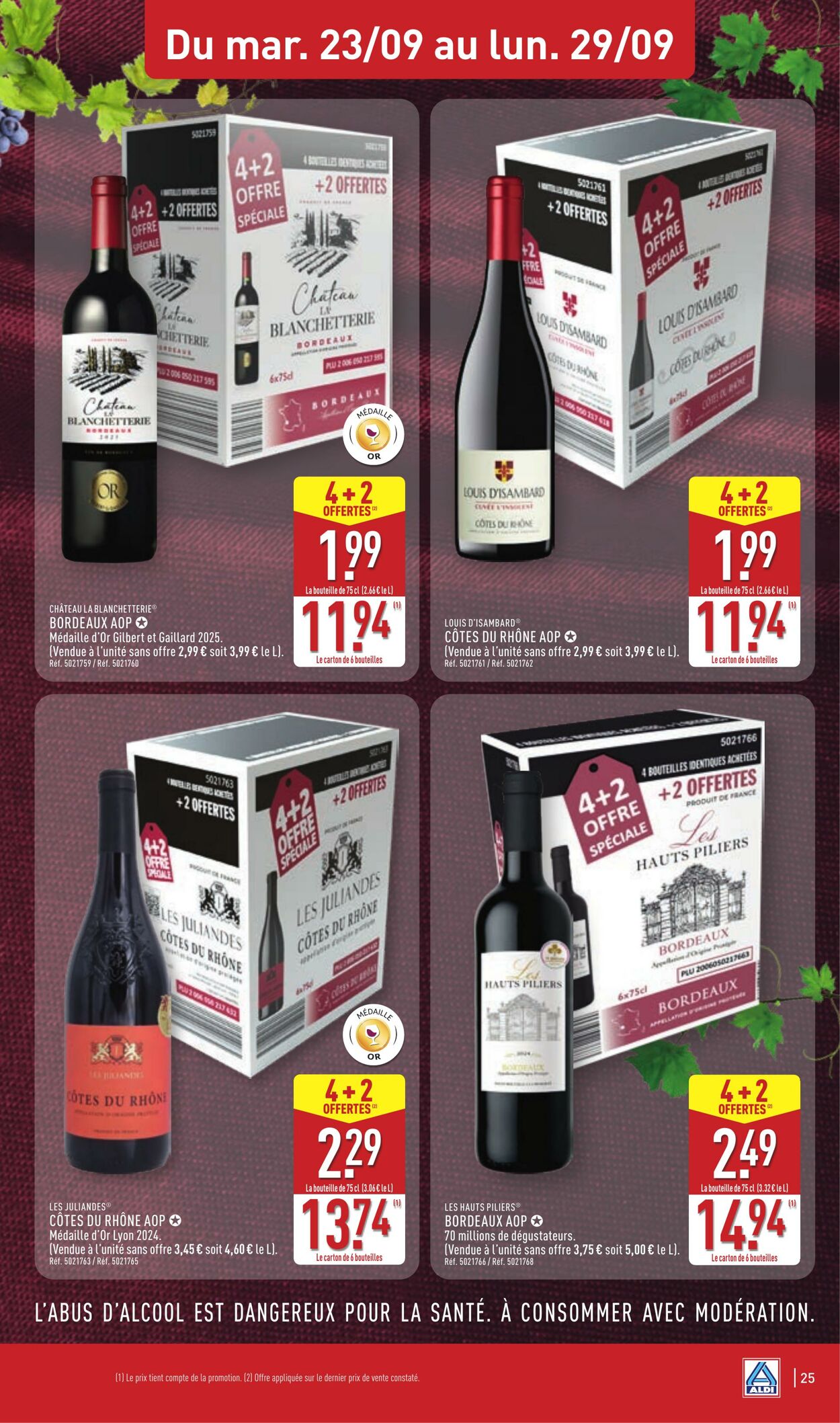 Catalogue Aldi 16.09.2025 - 22.09.2025