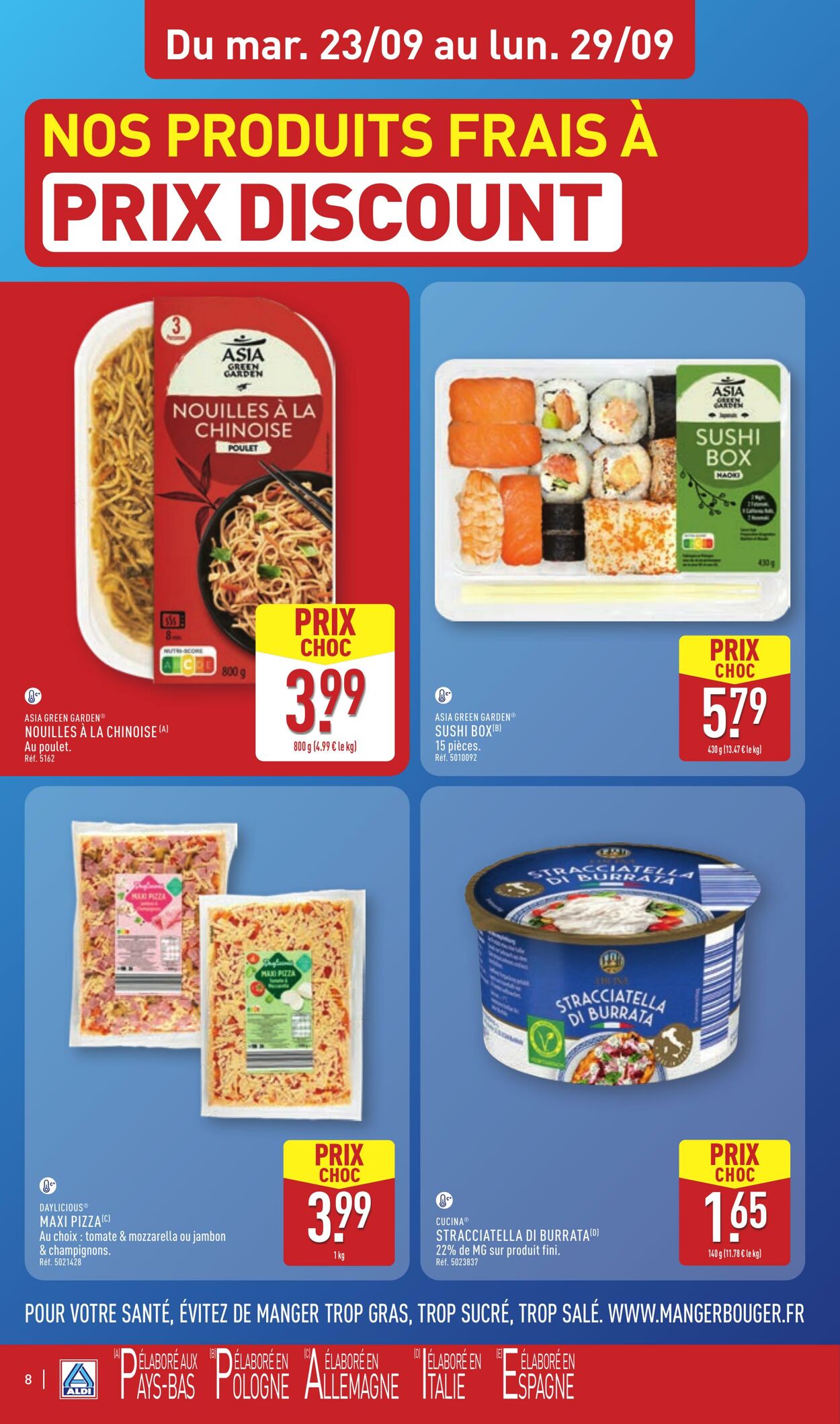 Catalogue Aldi 16.09.2025 - 22.09.2025