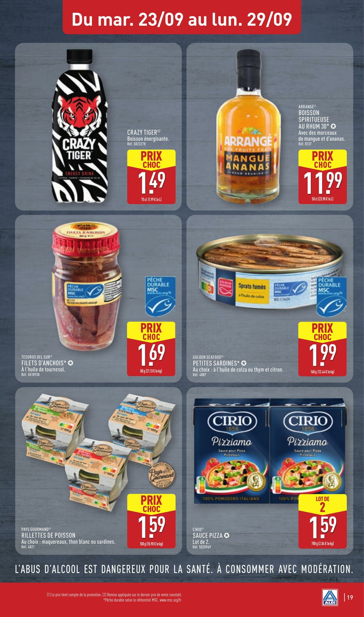 Catalogue Aldi 16.09.2025 - 22.09.2025