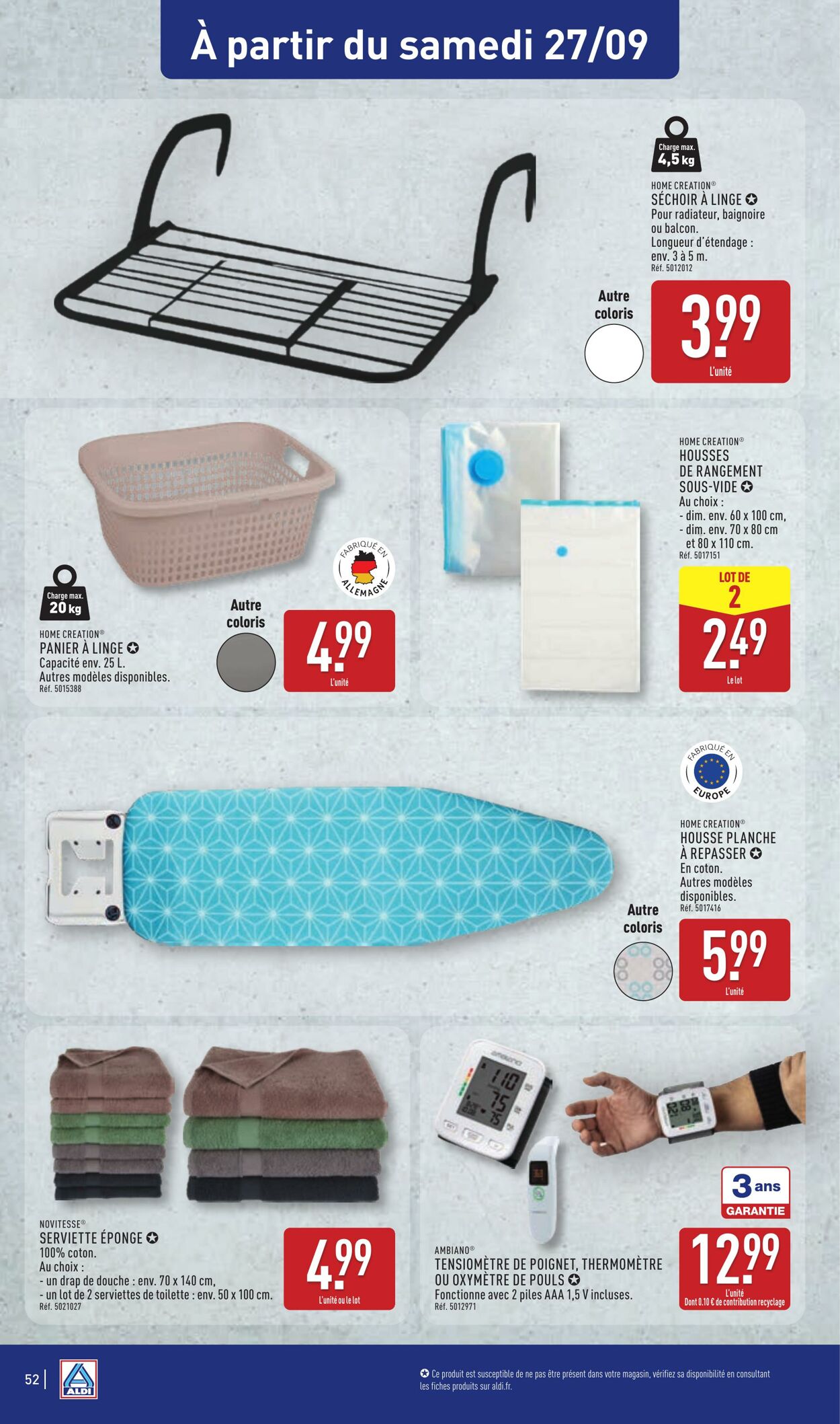 Catalogue Aldi 16.09.2025 - 22.09.2025