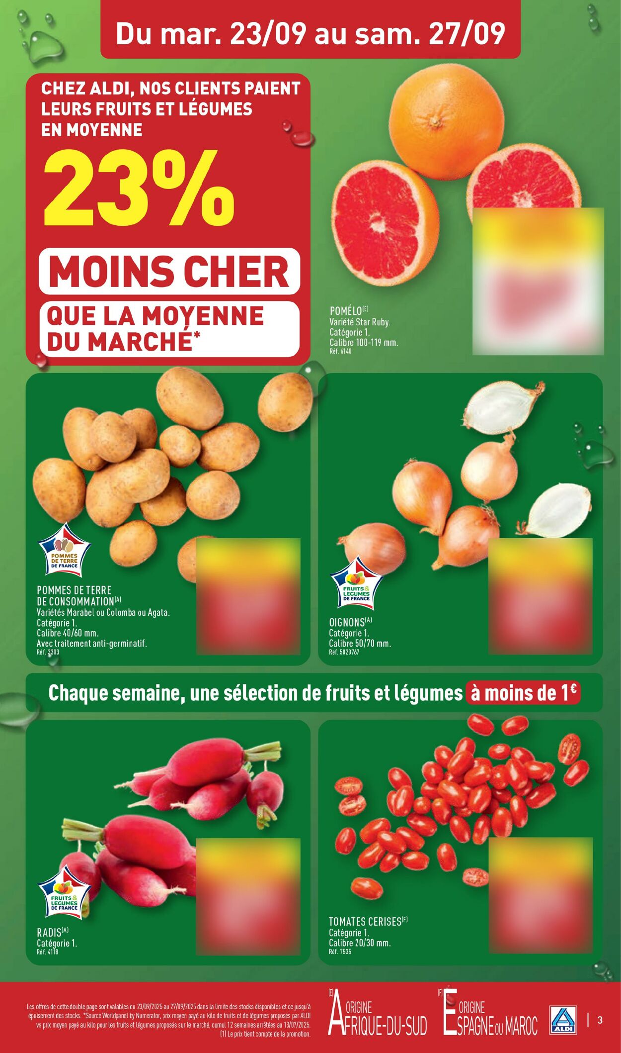 Catalogue Aldi 16.09.2025 - 22.09.2025
