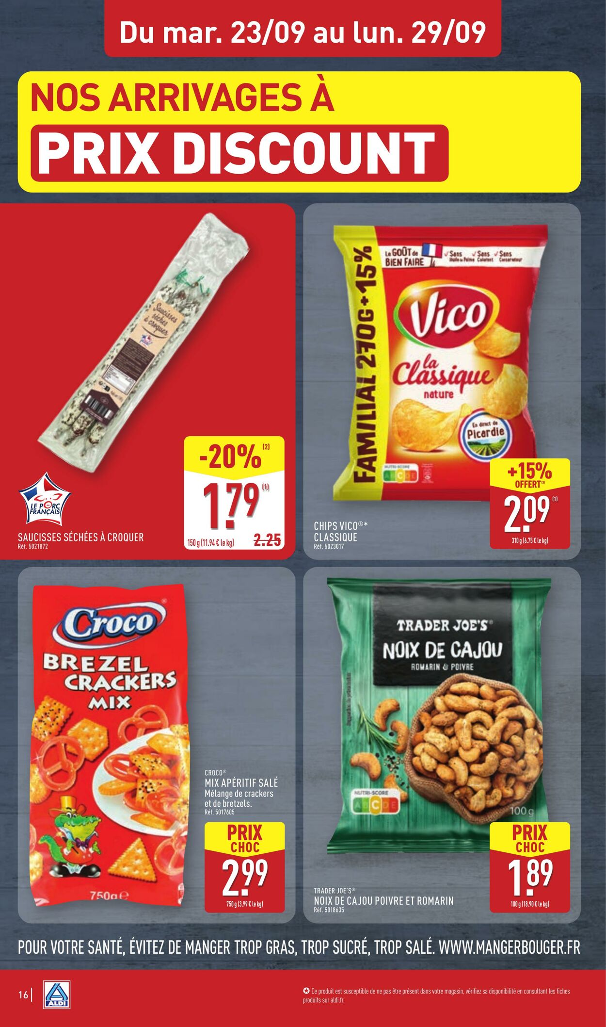 Catalogue Aldi 16.09.2025 - 22.09.2025