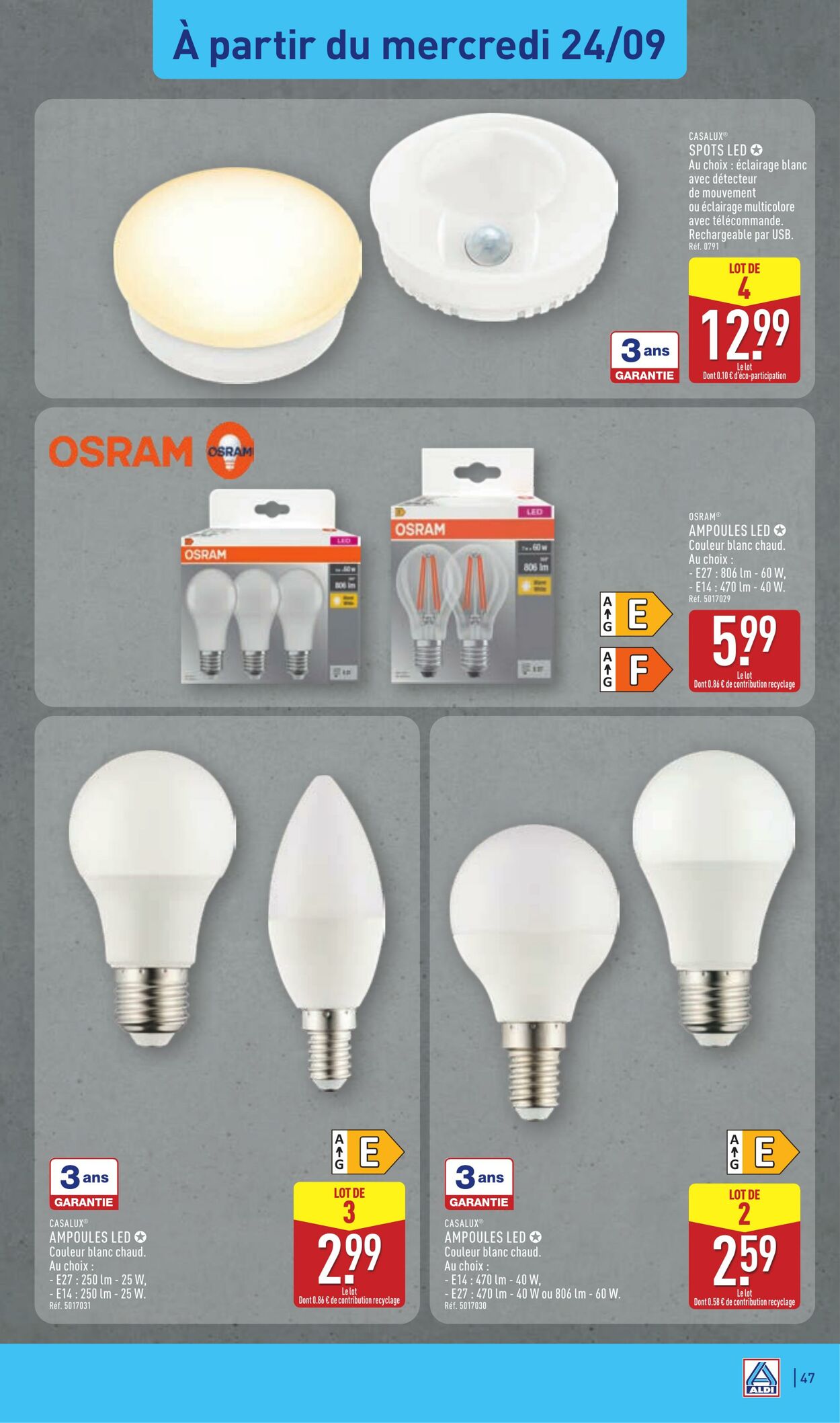 Catalogue Aldi 16.09.2025 - 22.09.2025