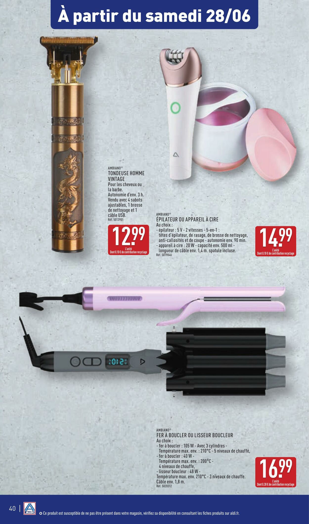 Catalogue Aldi 17.06.2025 - 23.06.2025