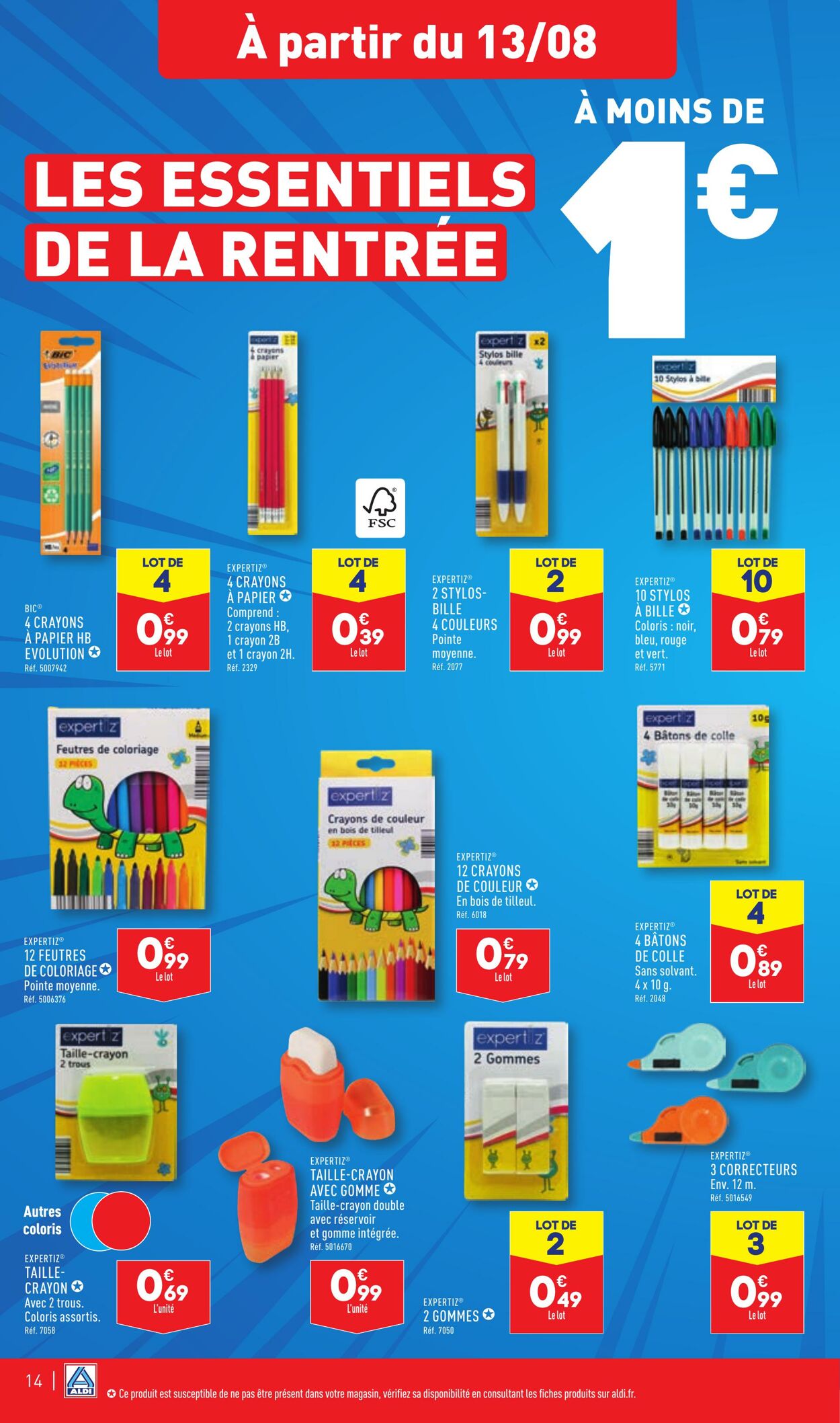 Catalogue Aldi 06.08.2024 - 12.08.2024