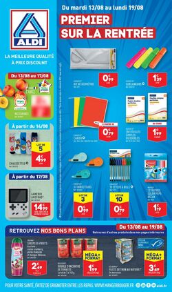 Catalogue Aldi 03.01.2024 - 08.01.2024