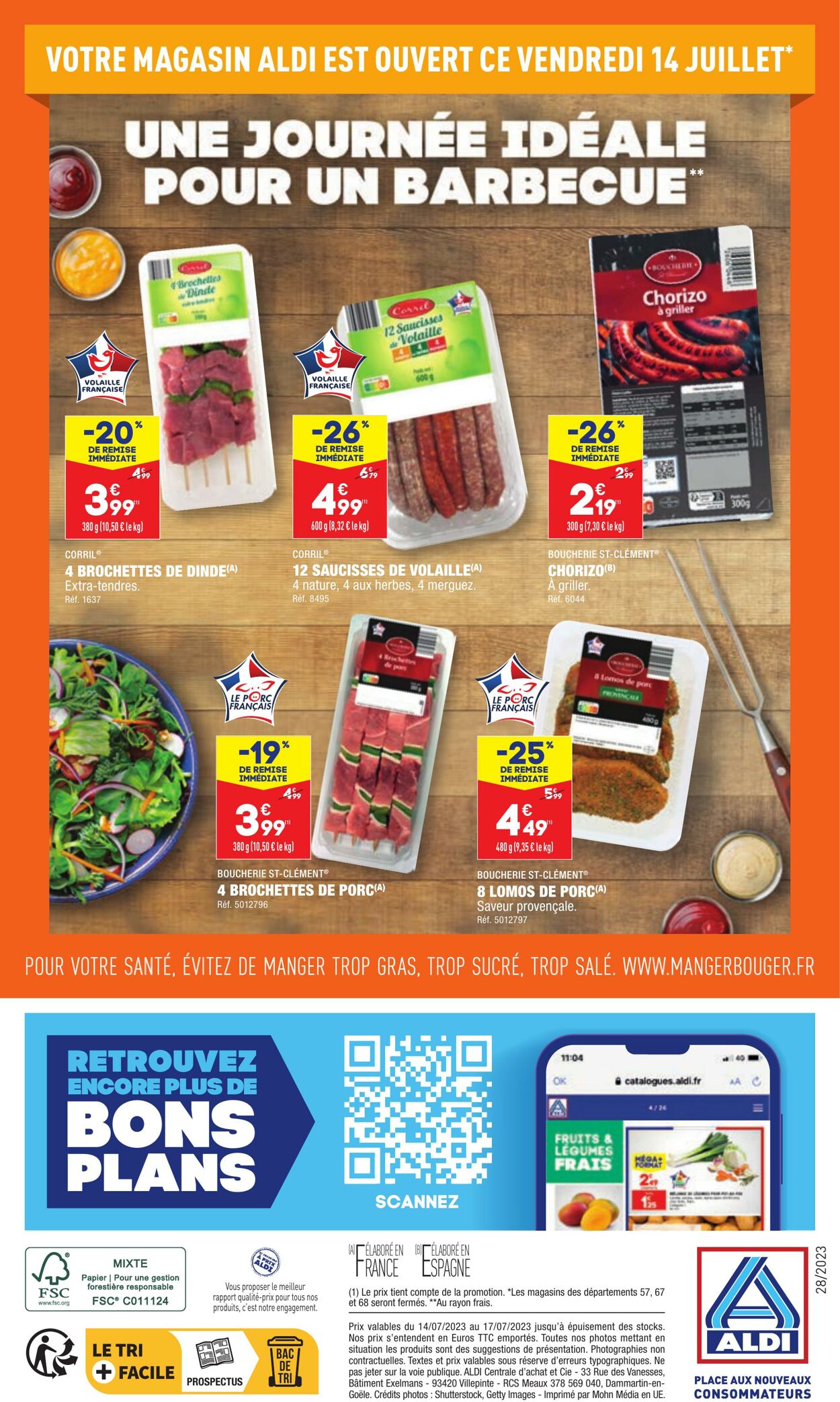 Catalogue Aldi 11.07.2023 - 17.07.2023