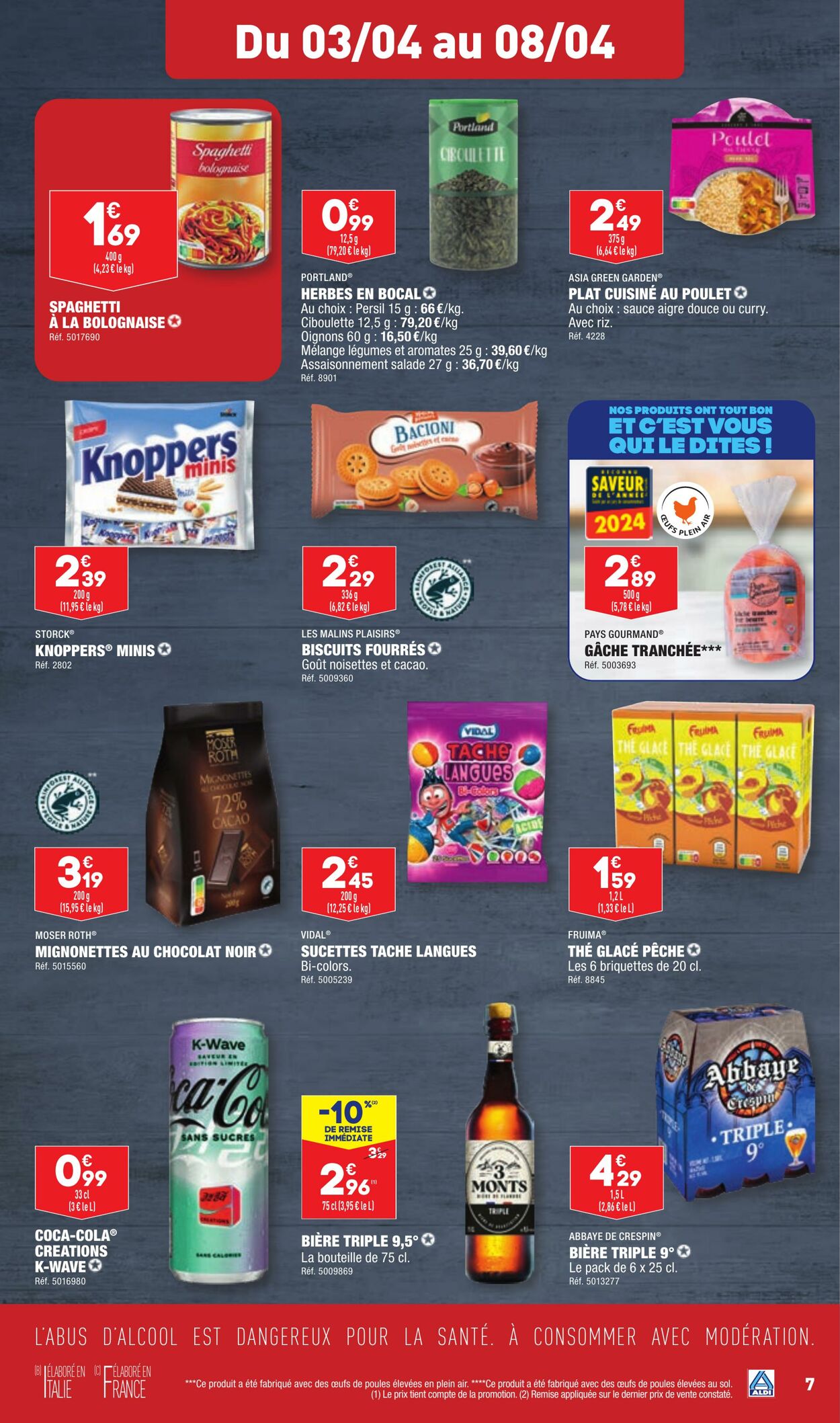 Catalogue Aldi 03.04.2024 - 08.04.2024