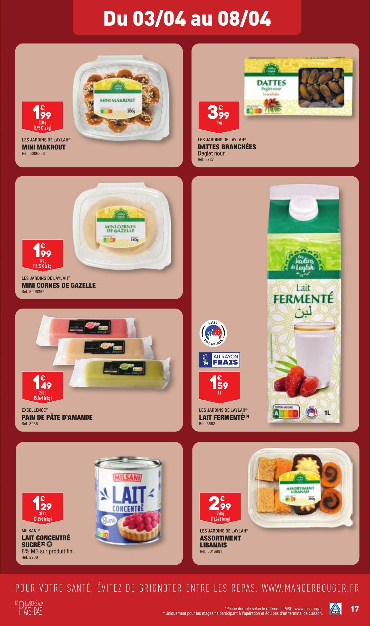 Catalogue Aldi 03.04.2024 - 08.04.2024