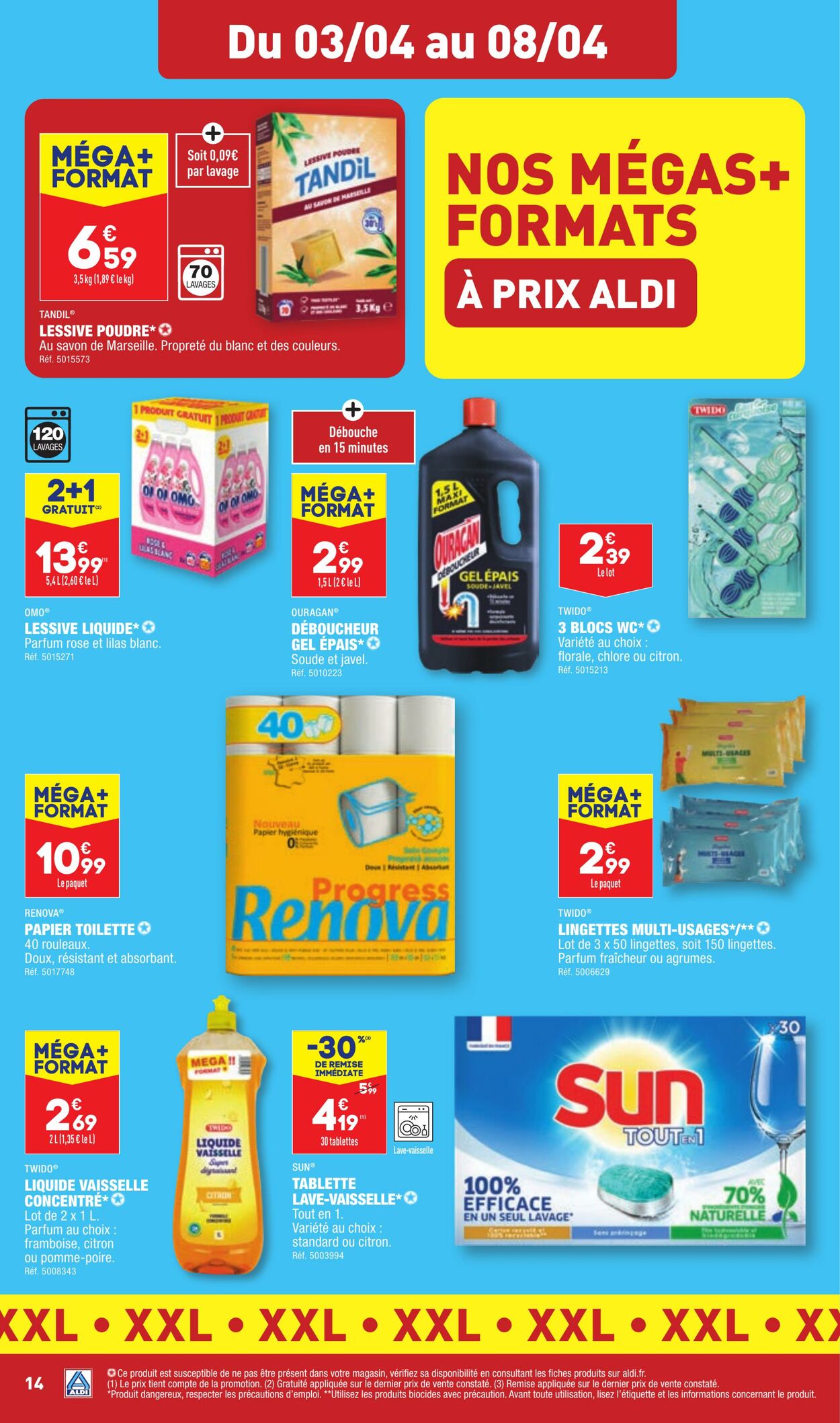 Catalogue Aldi 03.04.2024 - 08.04.2024