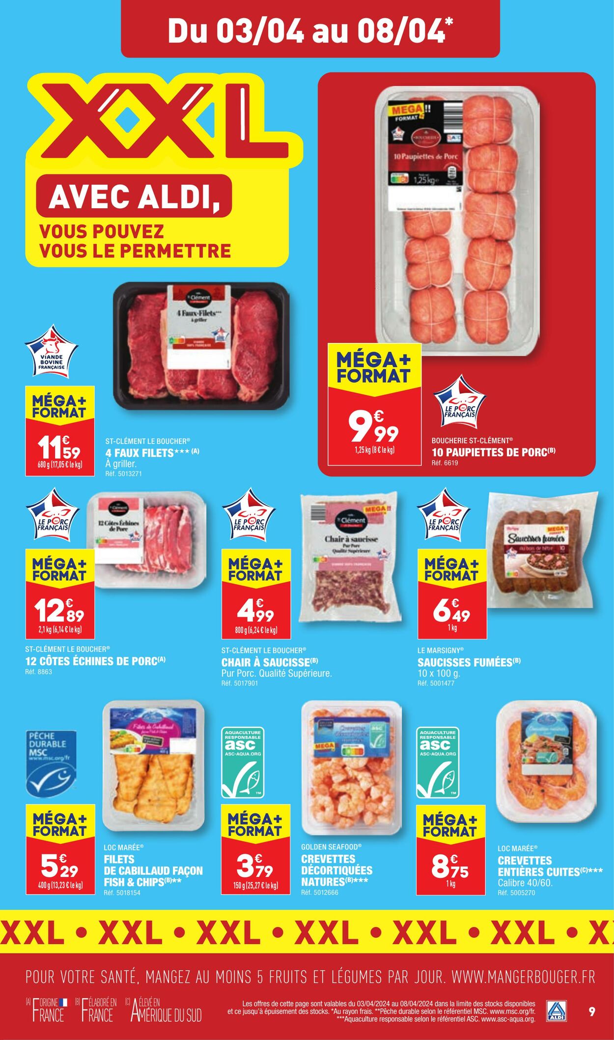 Catalogue Aldi 03.04.2024 - 08.04.2024