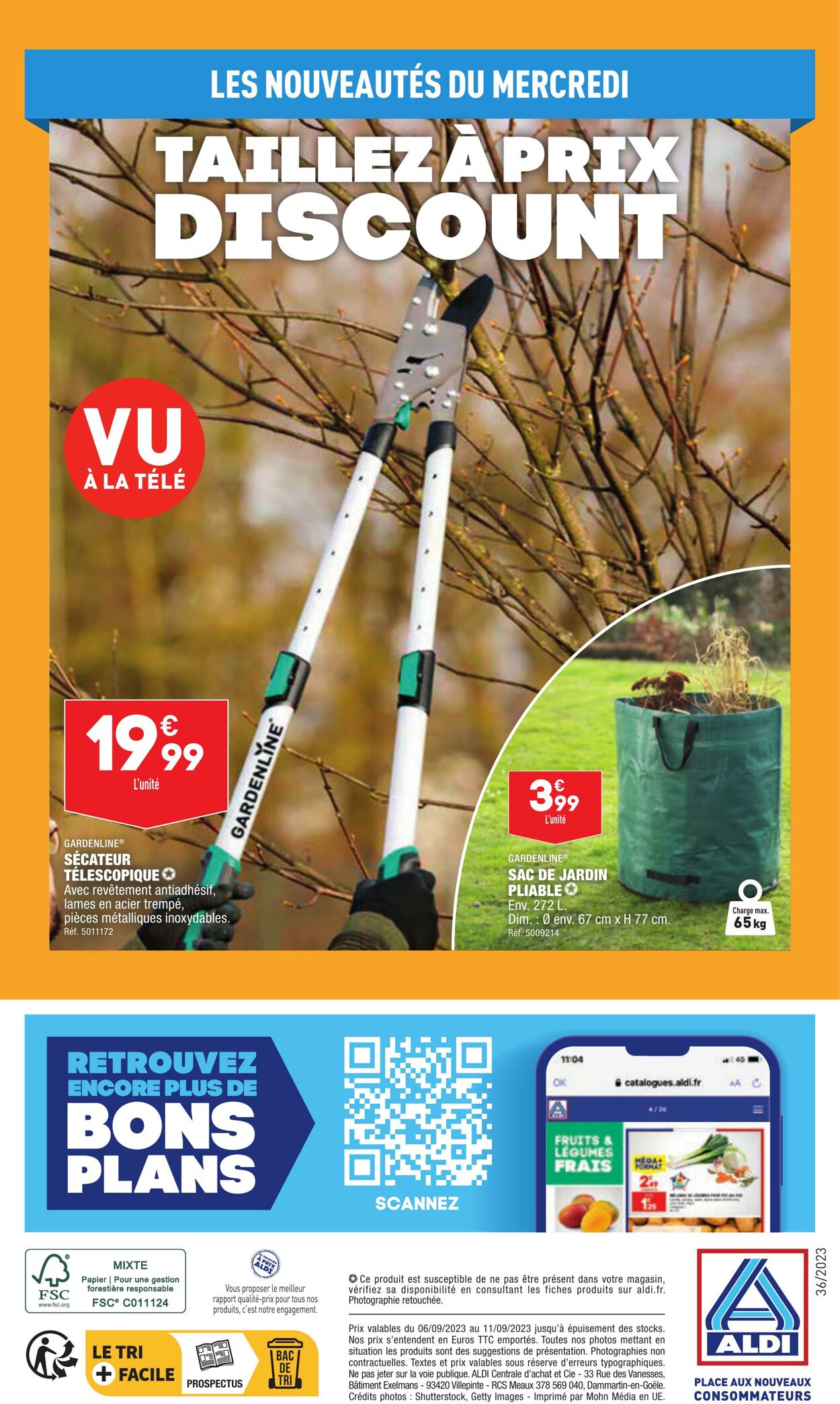 Catalogue Aldi 05.09.2023 - 11.09.2023