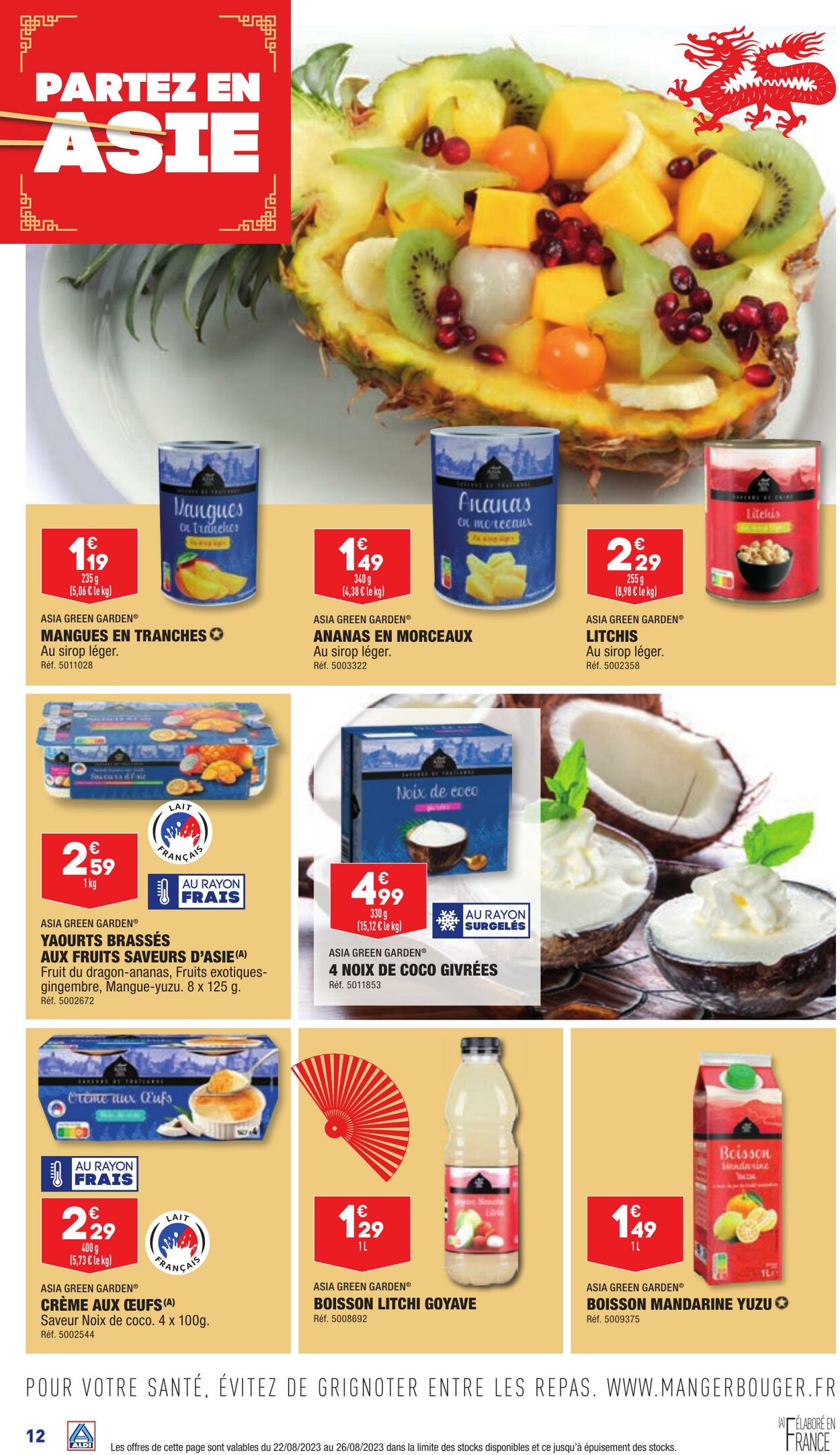 Catalogue Aldi 22.08.2023 - 28.08.2023