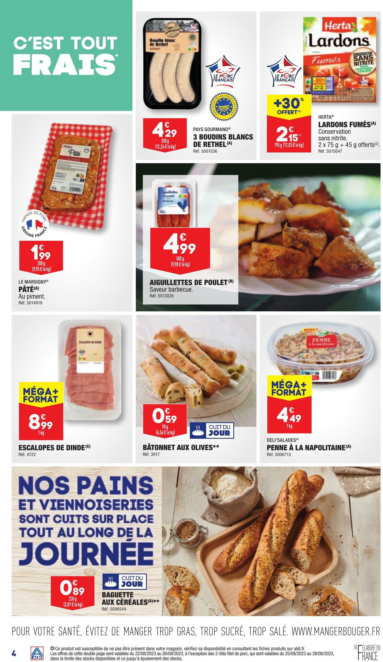 Catalogue Aldi 22.08.2023 - 28.08.2023