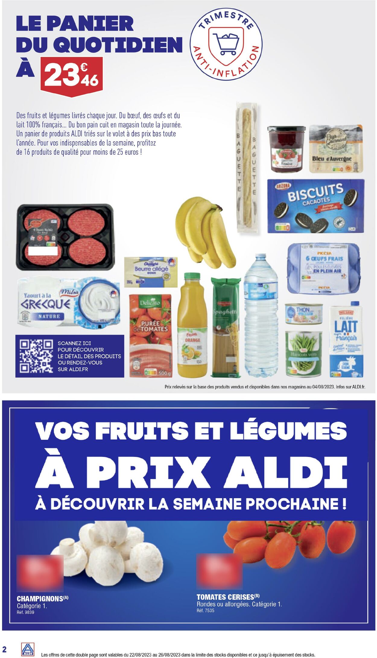 Catalogue Aldi 22.08.2023 - 28.08.2023